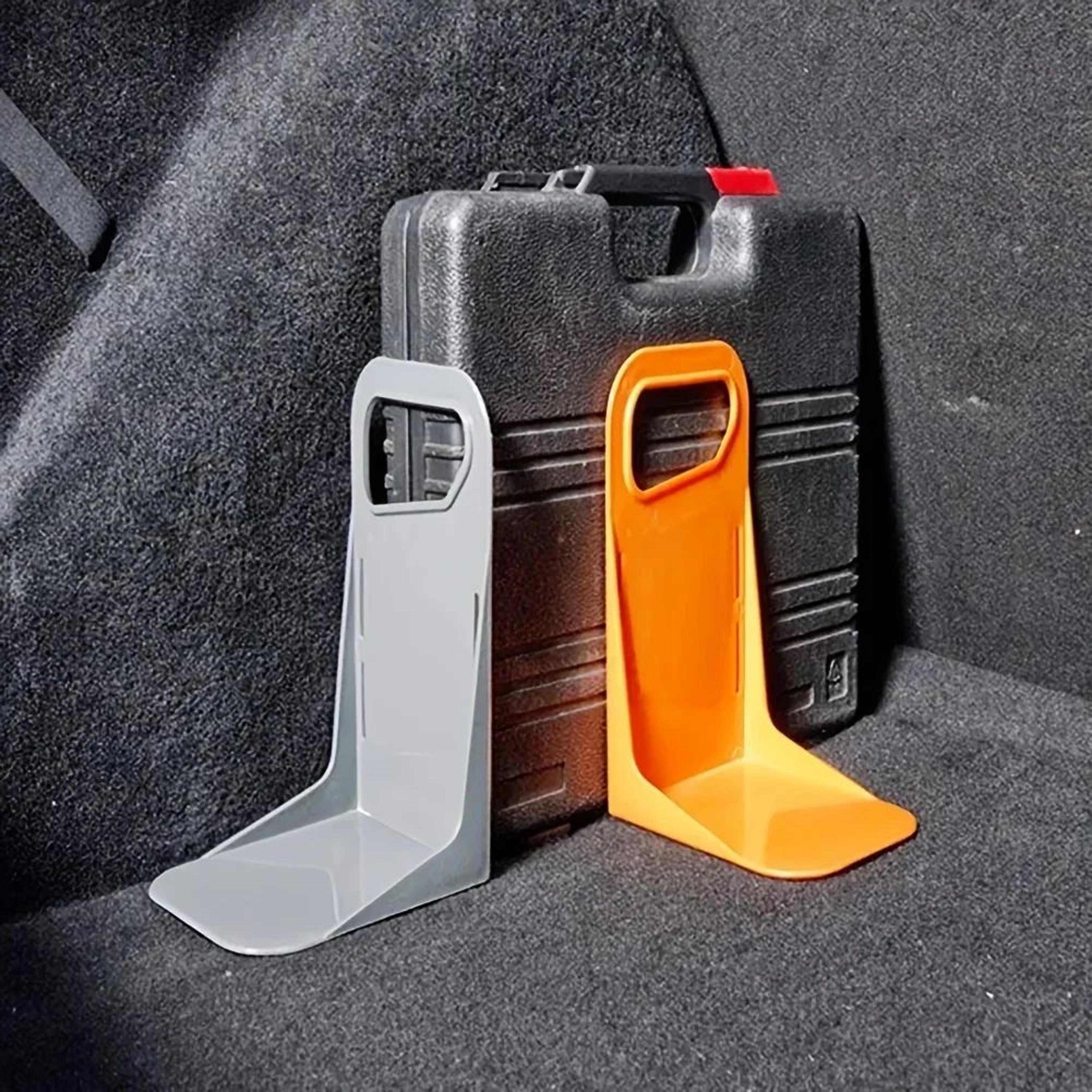 adjustable car trunk cargo divider storage organizer