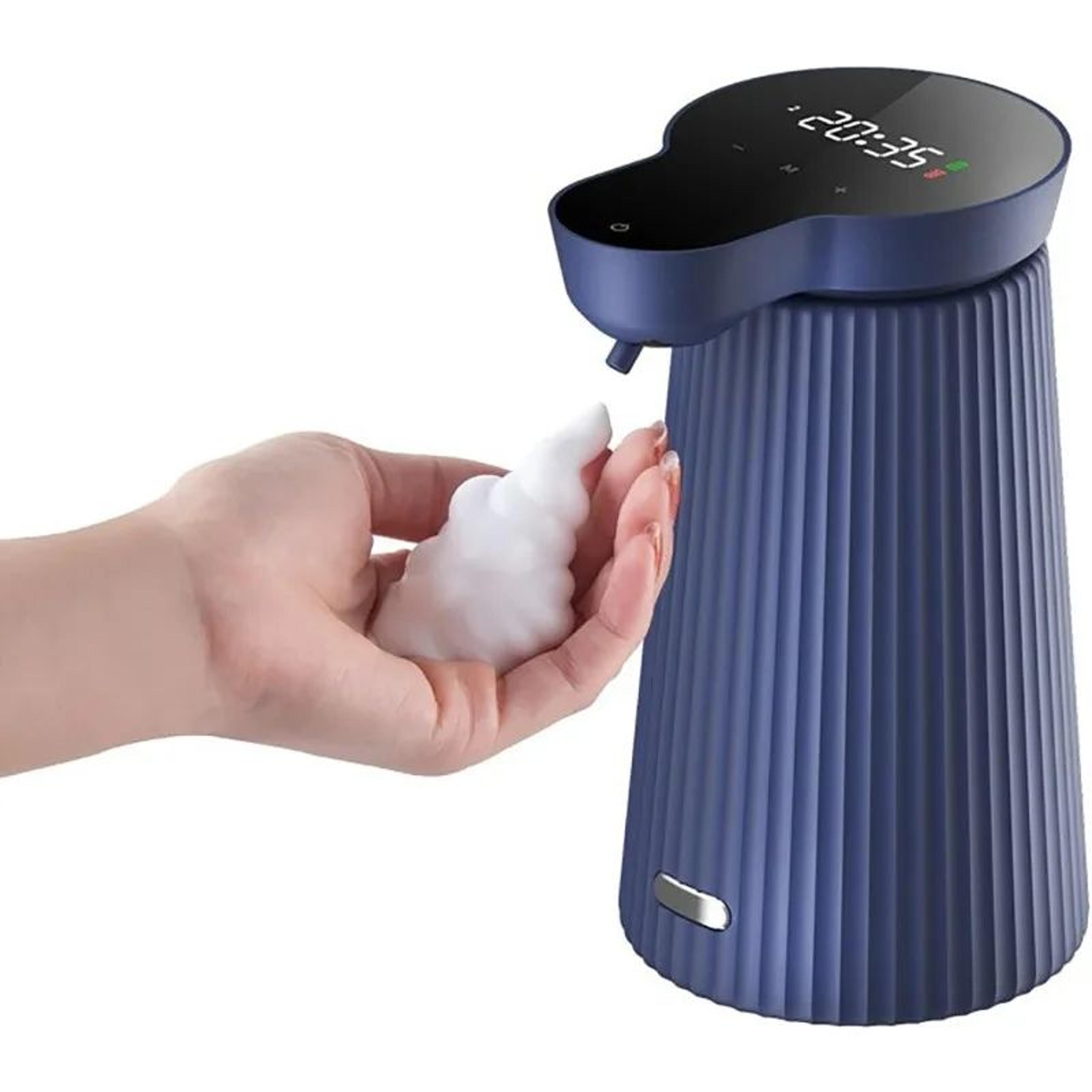 automatic foaming soap dispenser with led display