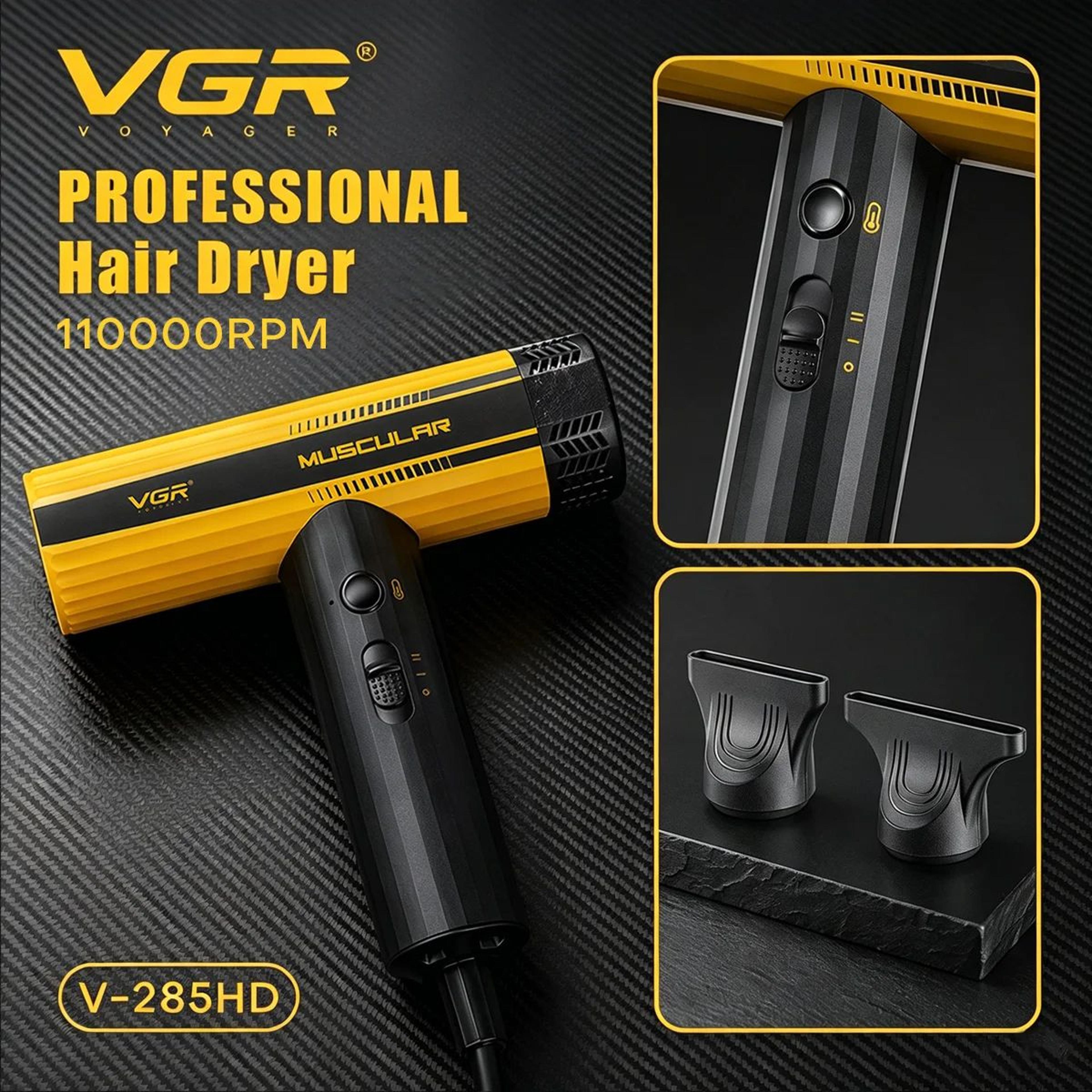 vgr professional 110000 rpm ionic hair dryer v-285 hd