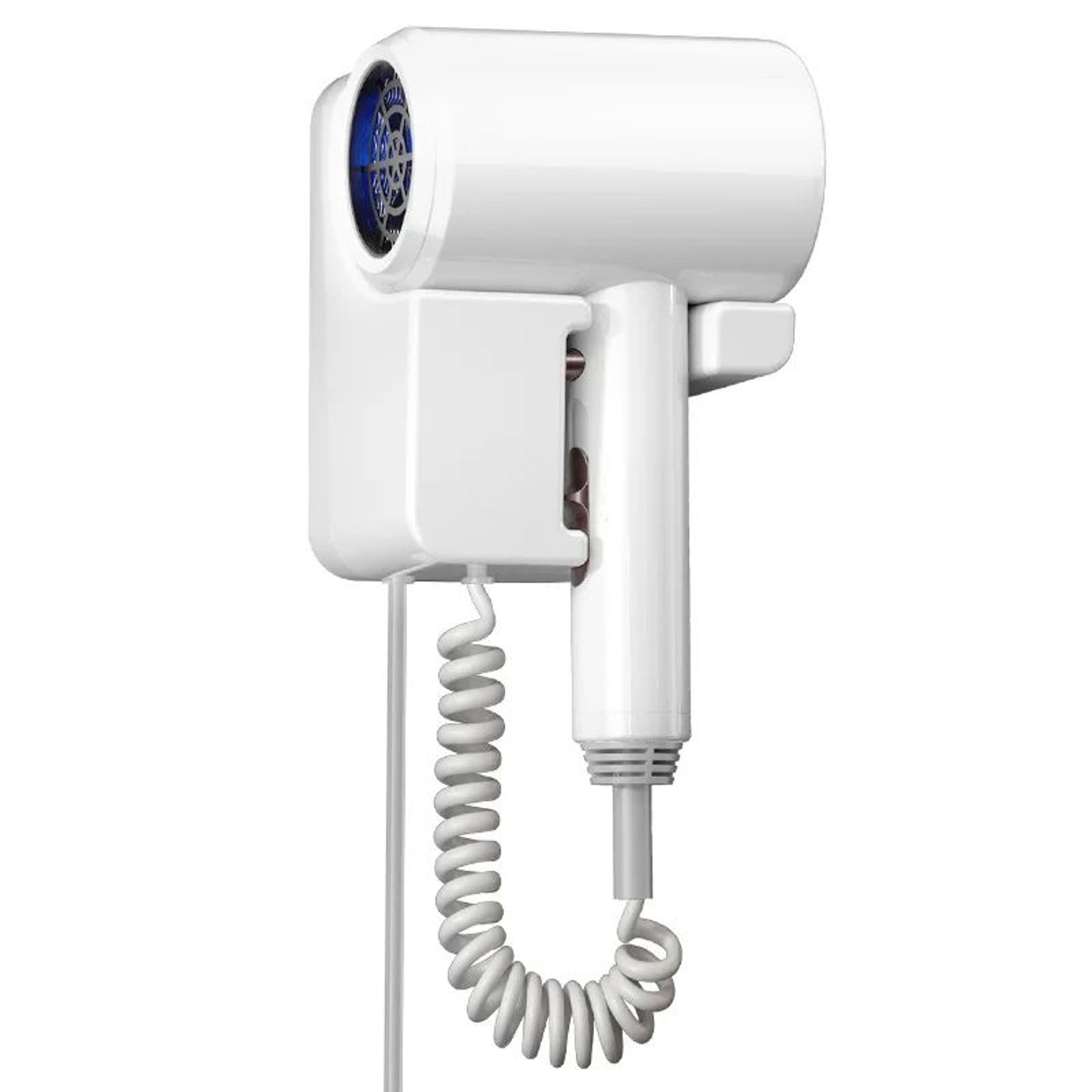 wall mounted high power hair dryer with no drill installation