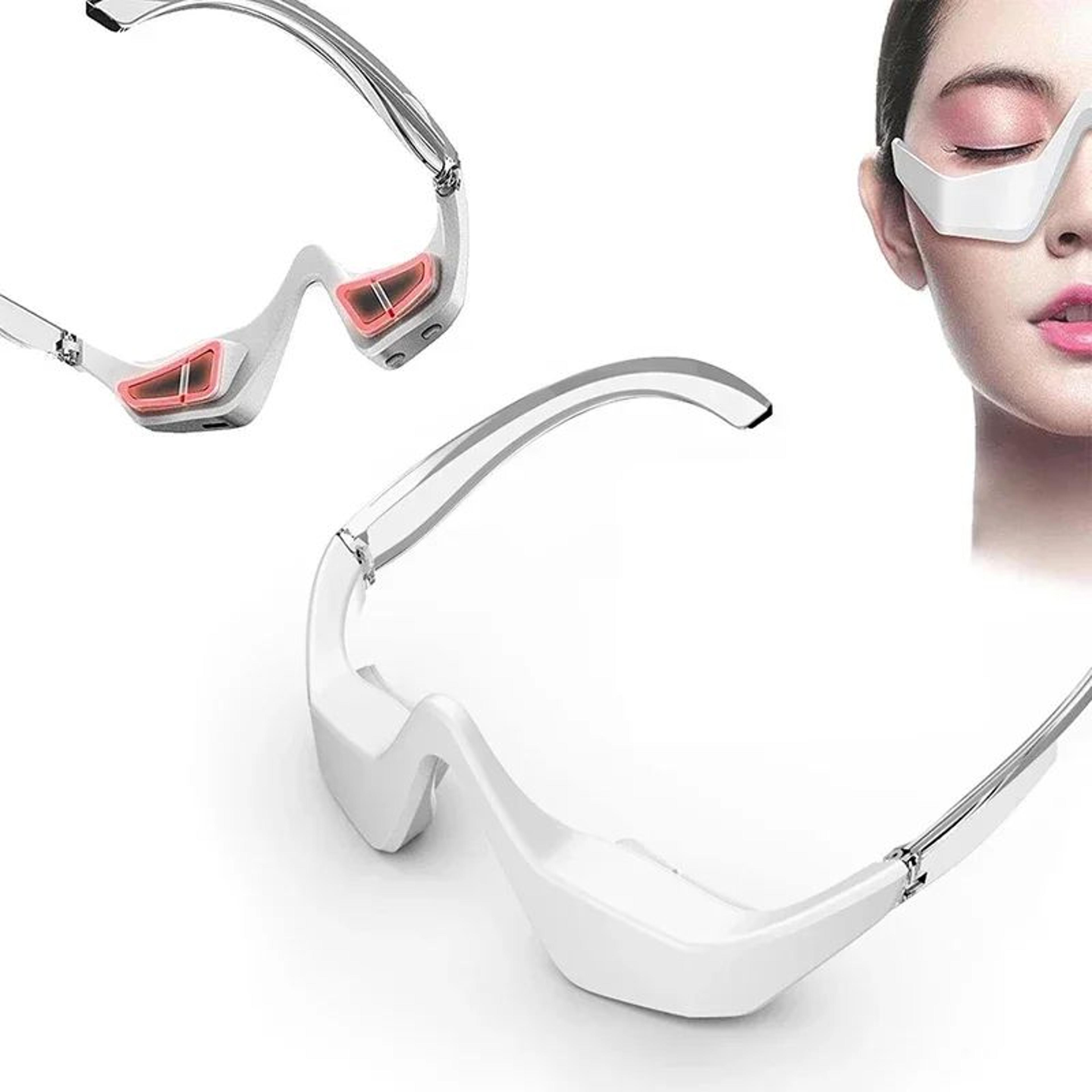 3d red light ems eye massager rechargeable eye care device