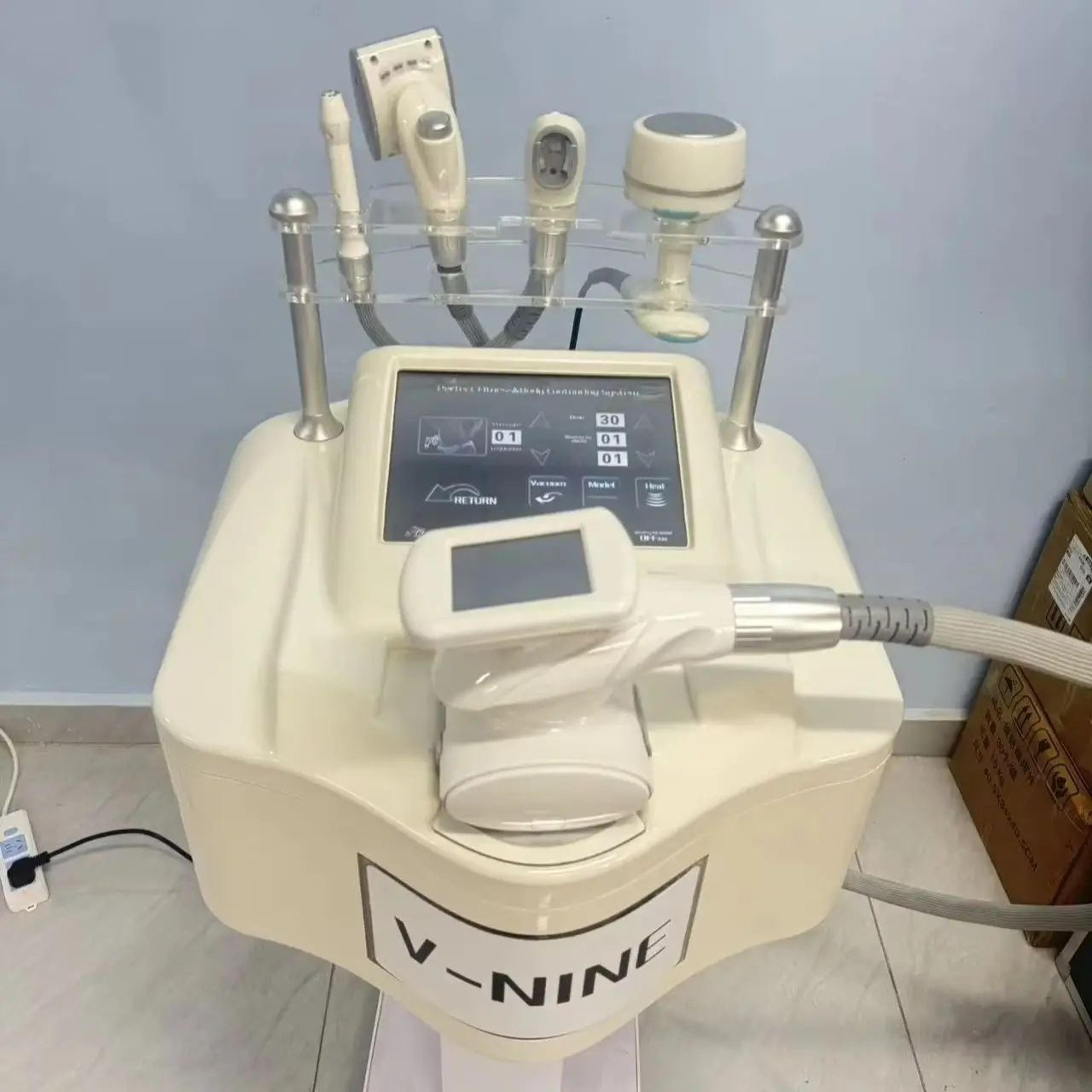 v9 body sculpting machine with vacuum rf and 80k cavitation