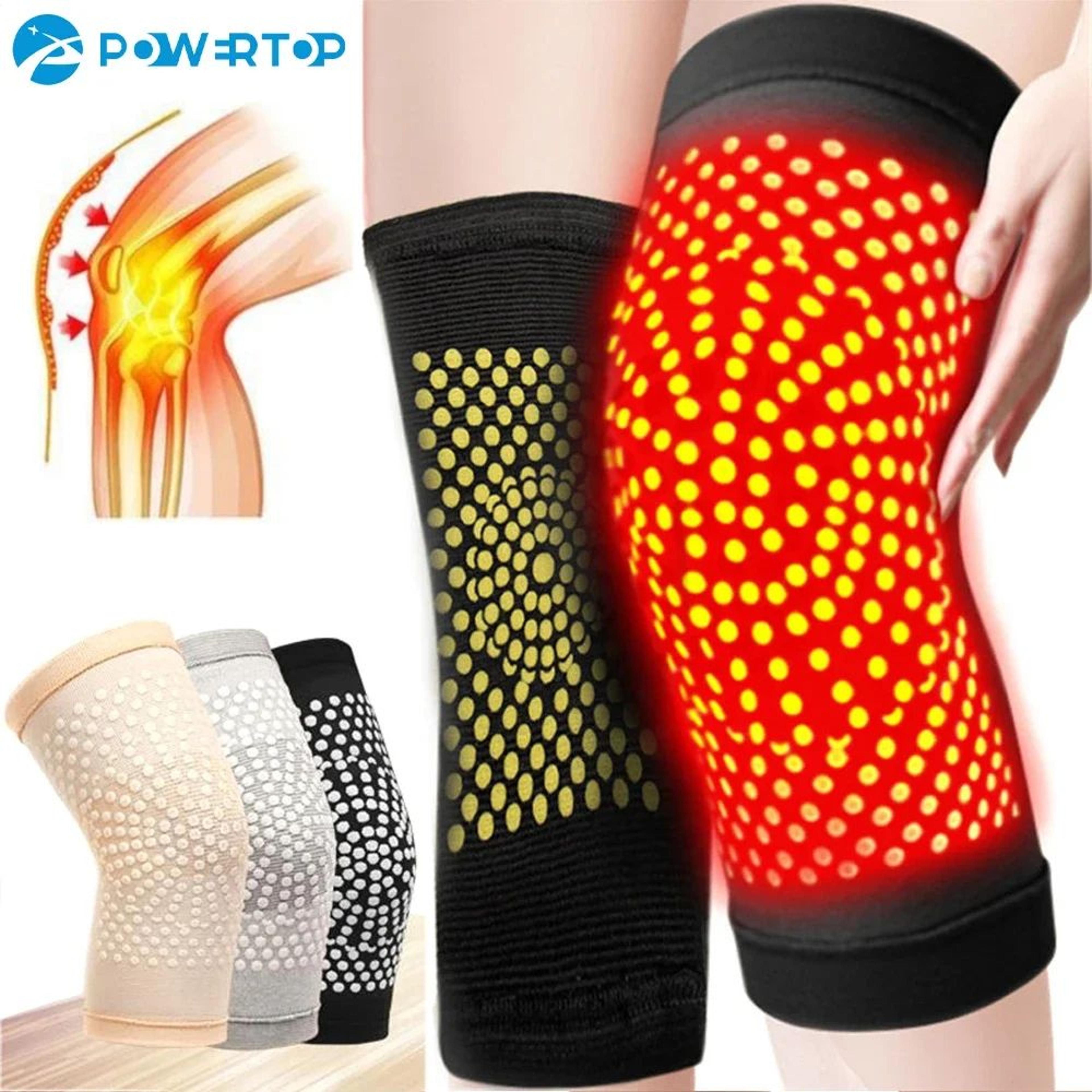 tourmaline self heating knee support pads 2 pack