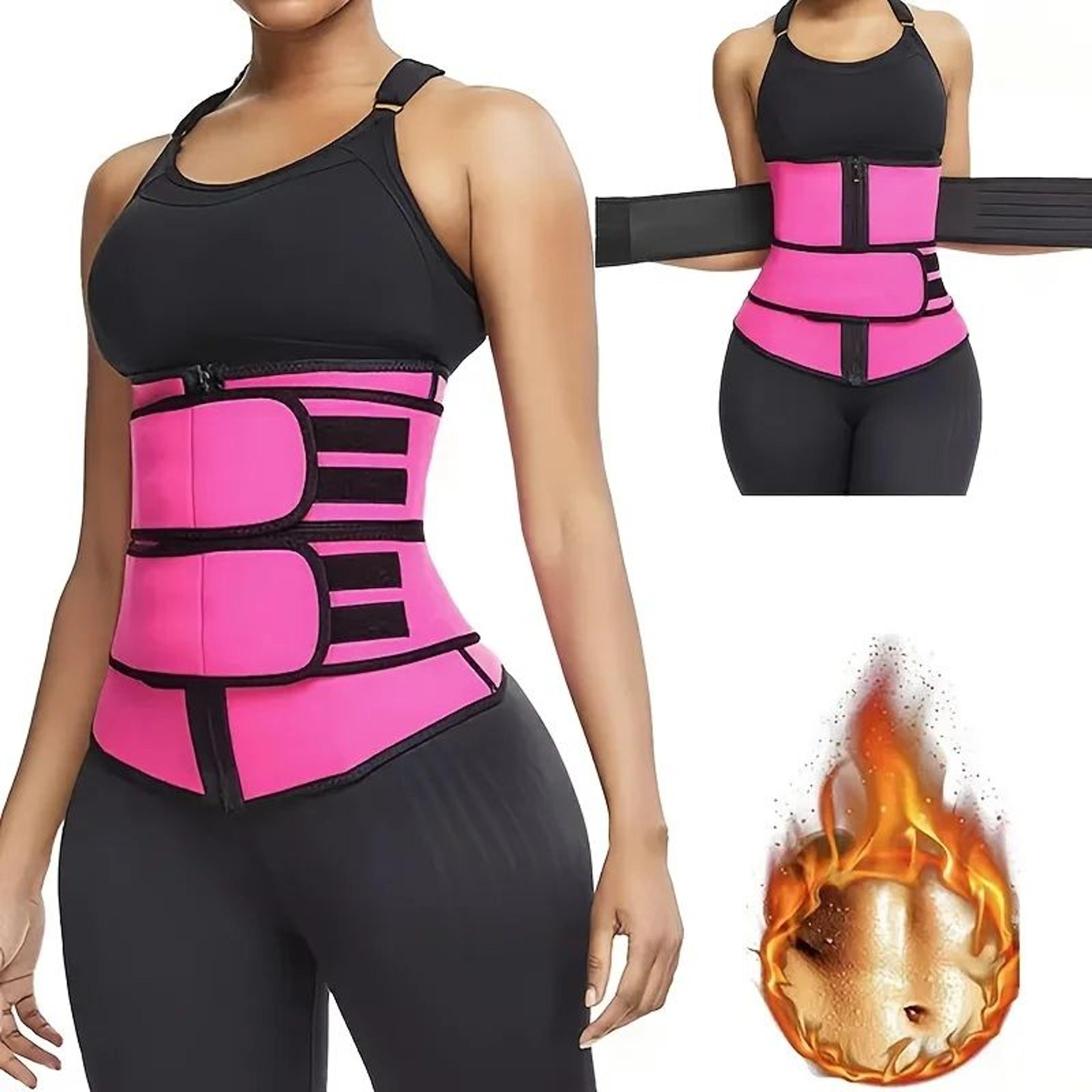 adjustable women's postpartum waist trainer support belt