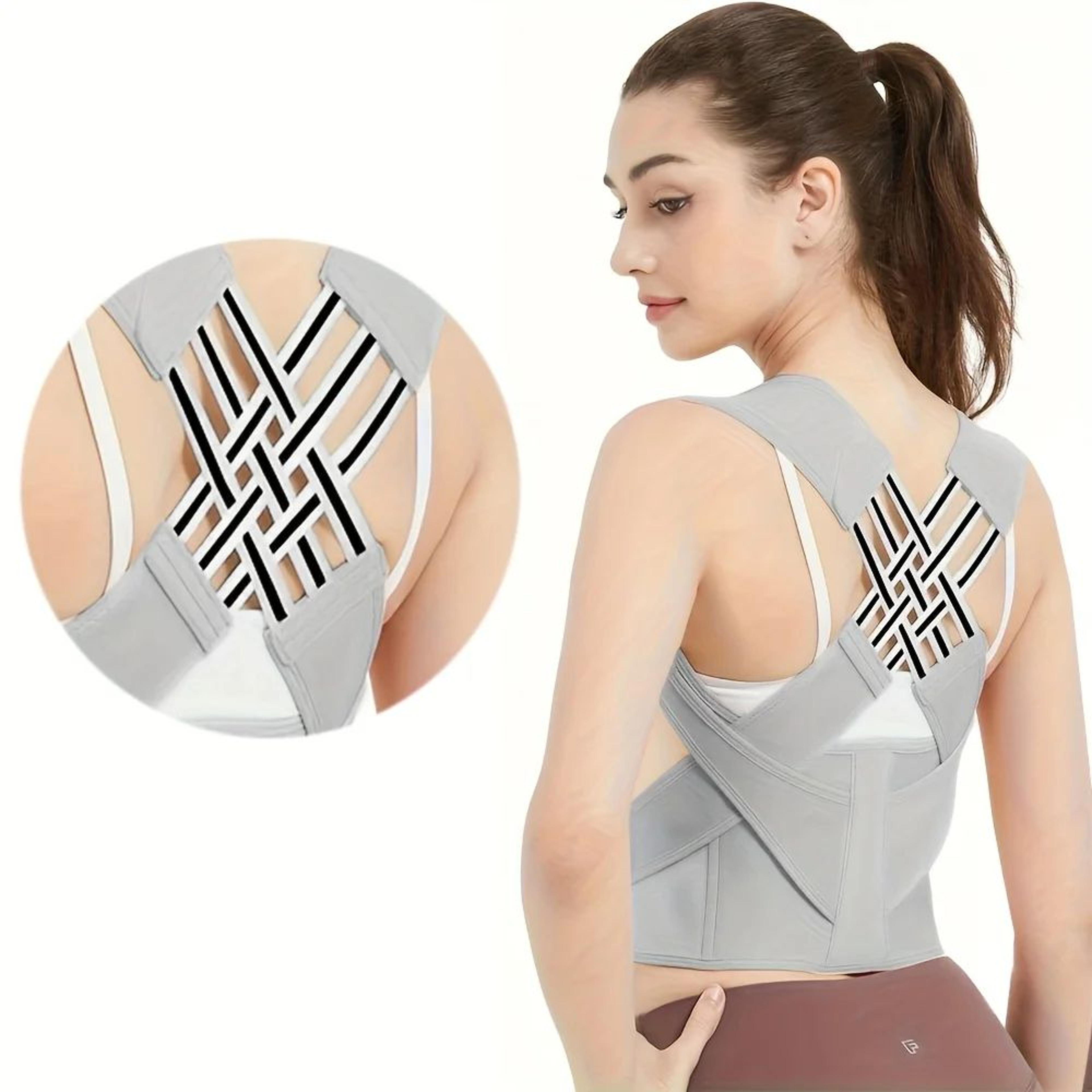 breathable back posture corrector brace for women
