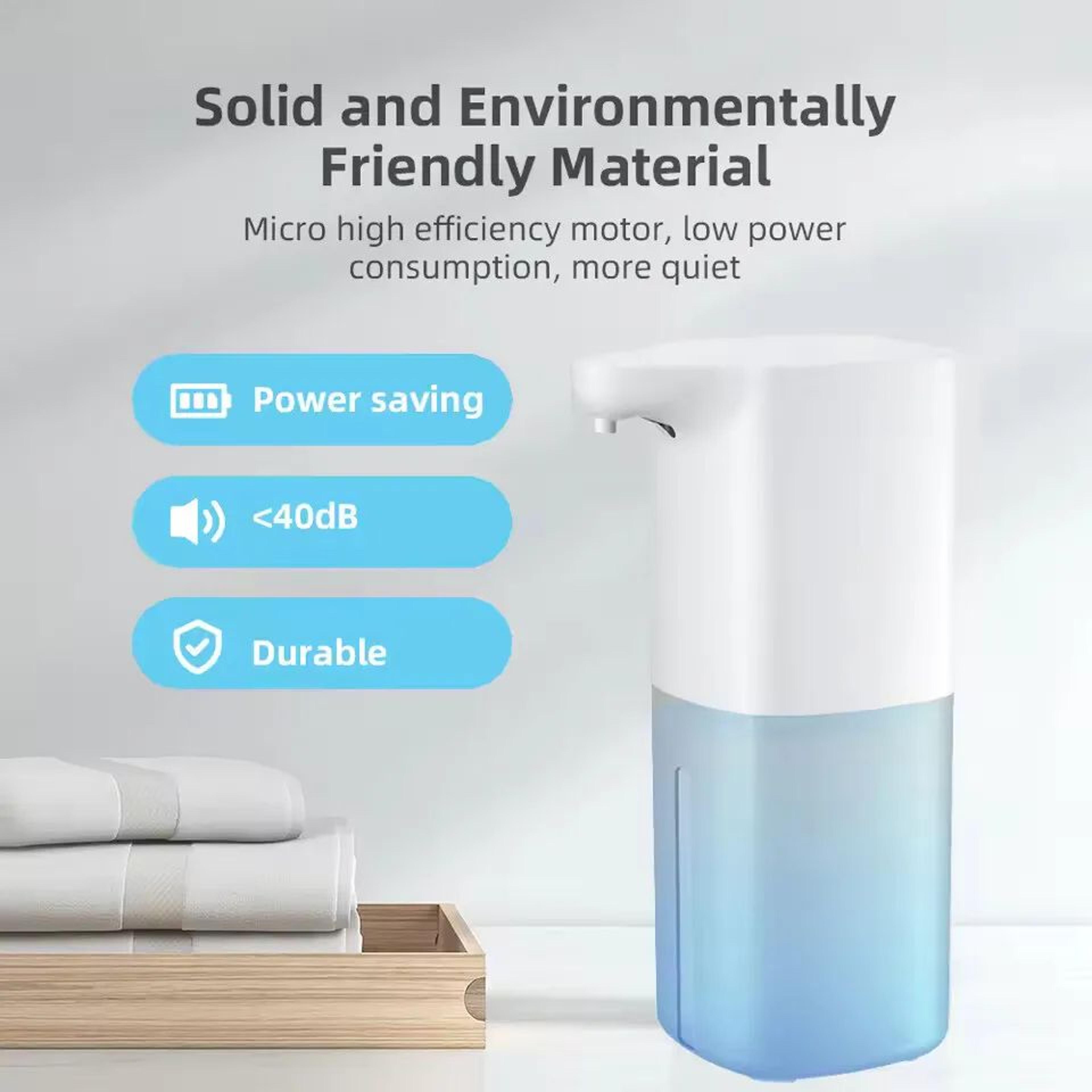 automatic foam soap dispenser with infrared sensor usb rechargeable