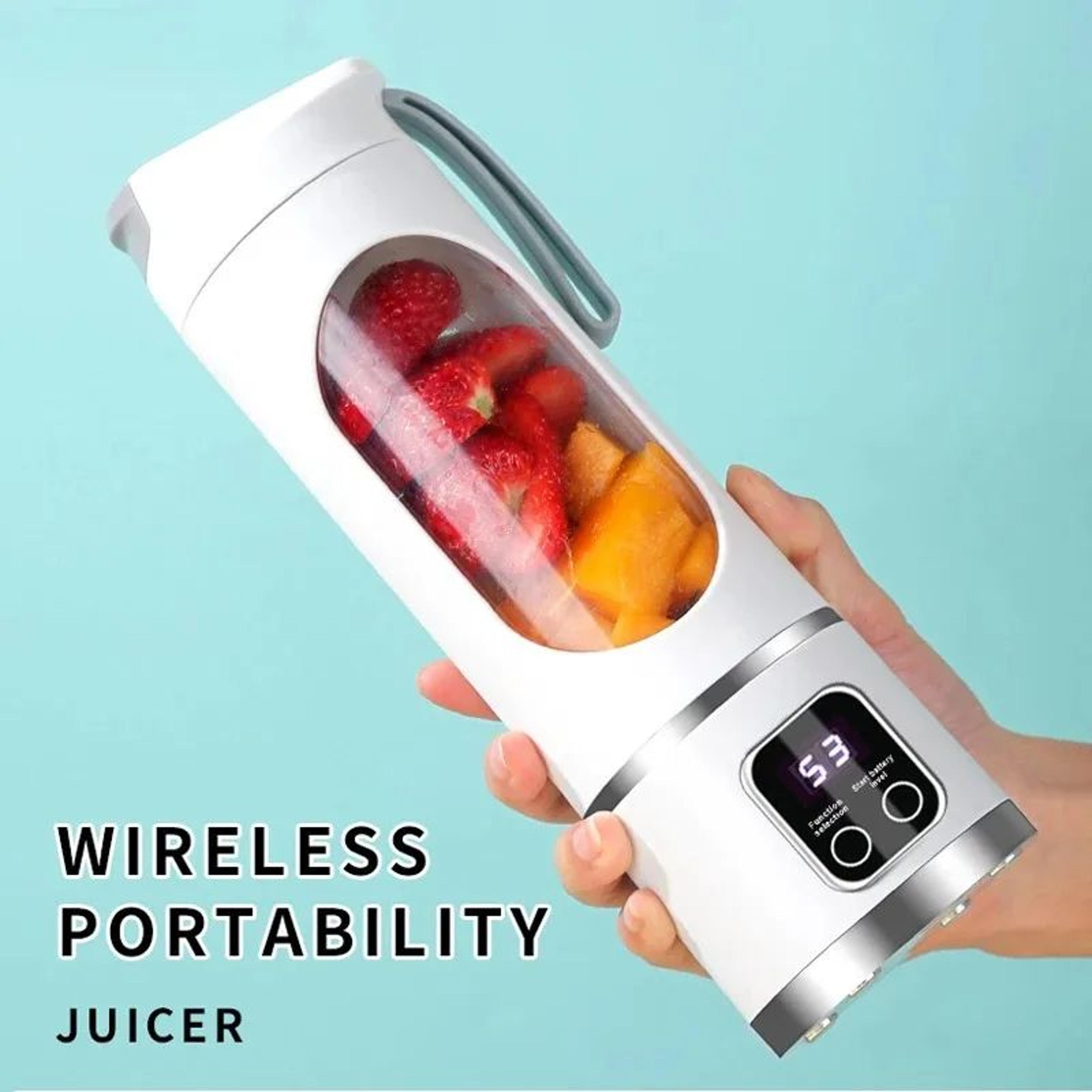 portable electric juicer blender usb rechargeable smoothie maker