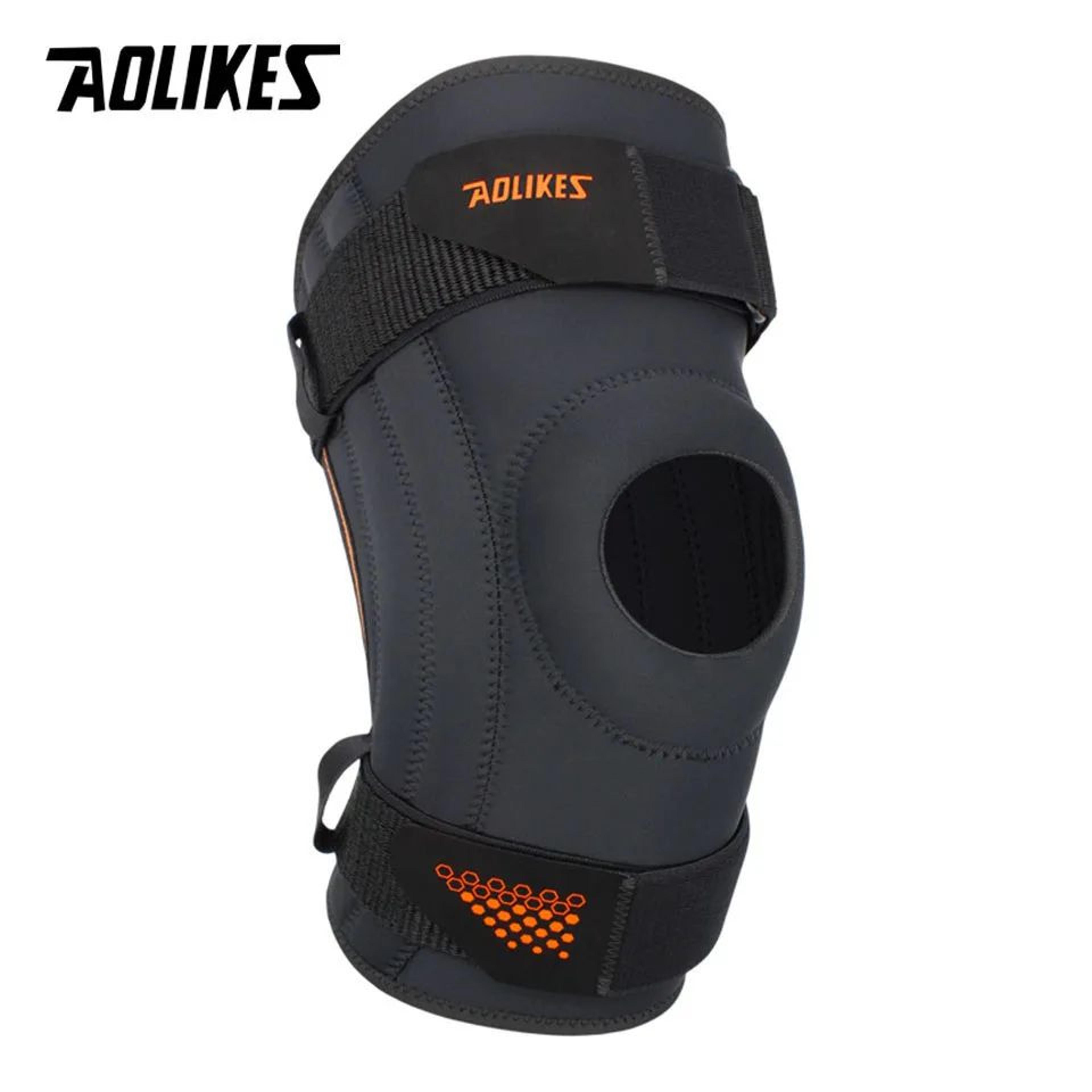 aolikes adjustable knee brace with side stabilizers
