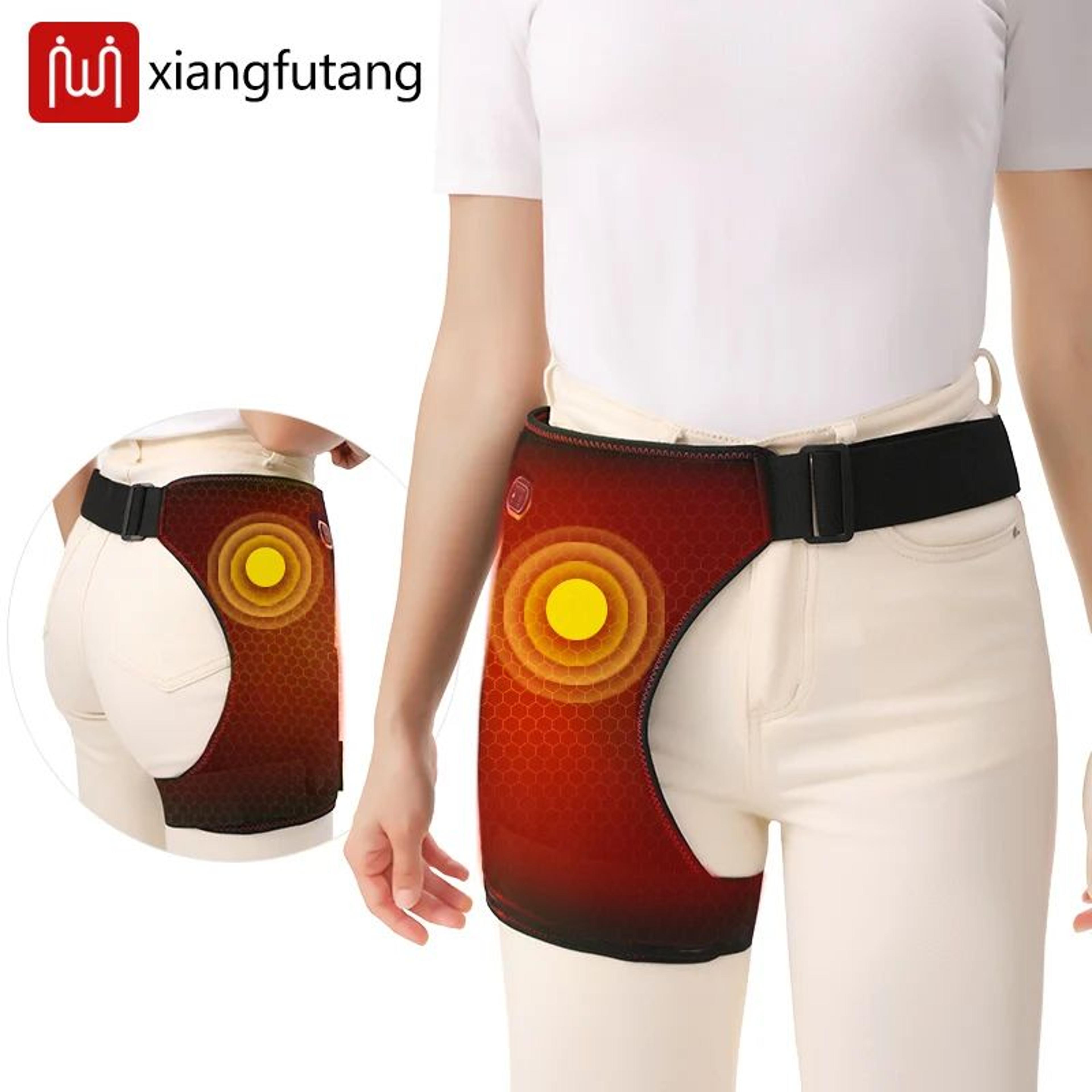 electric heated hip wrap with massage and 3 heat levels