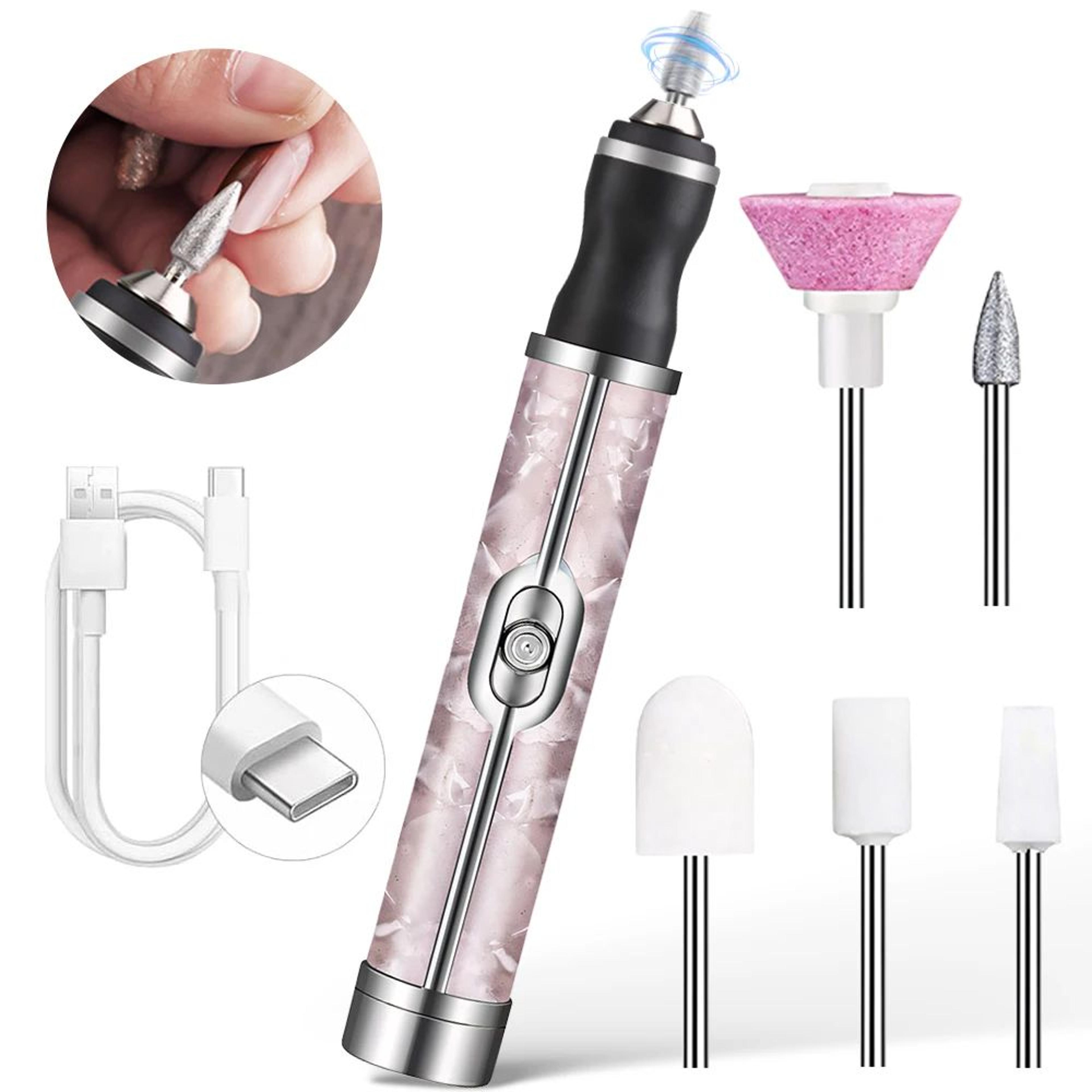 cordless electric nail drill kit for manicure and pedicure