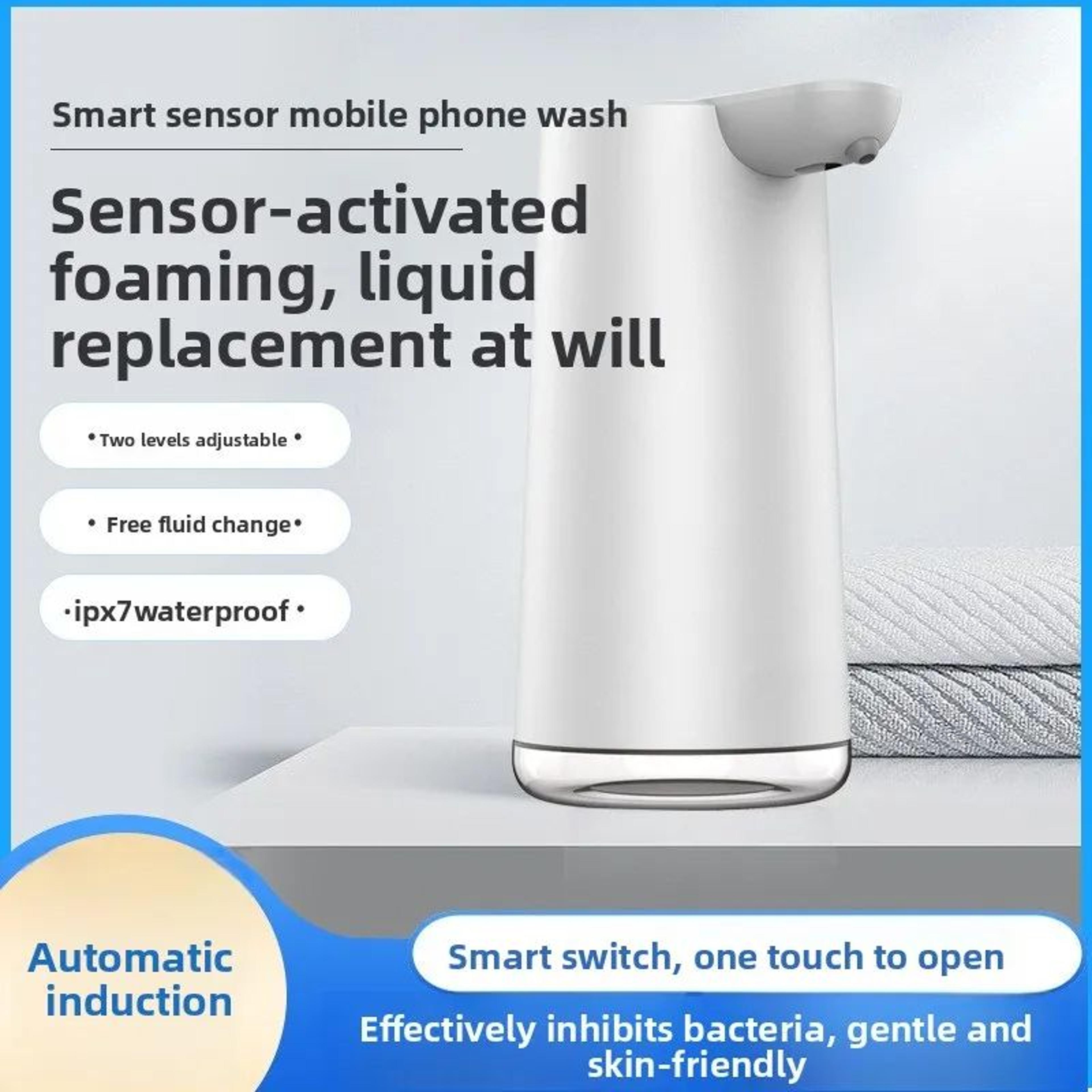 automatic touchless foaming soap dispenser with smart sensor