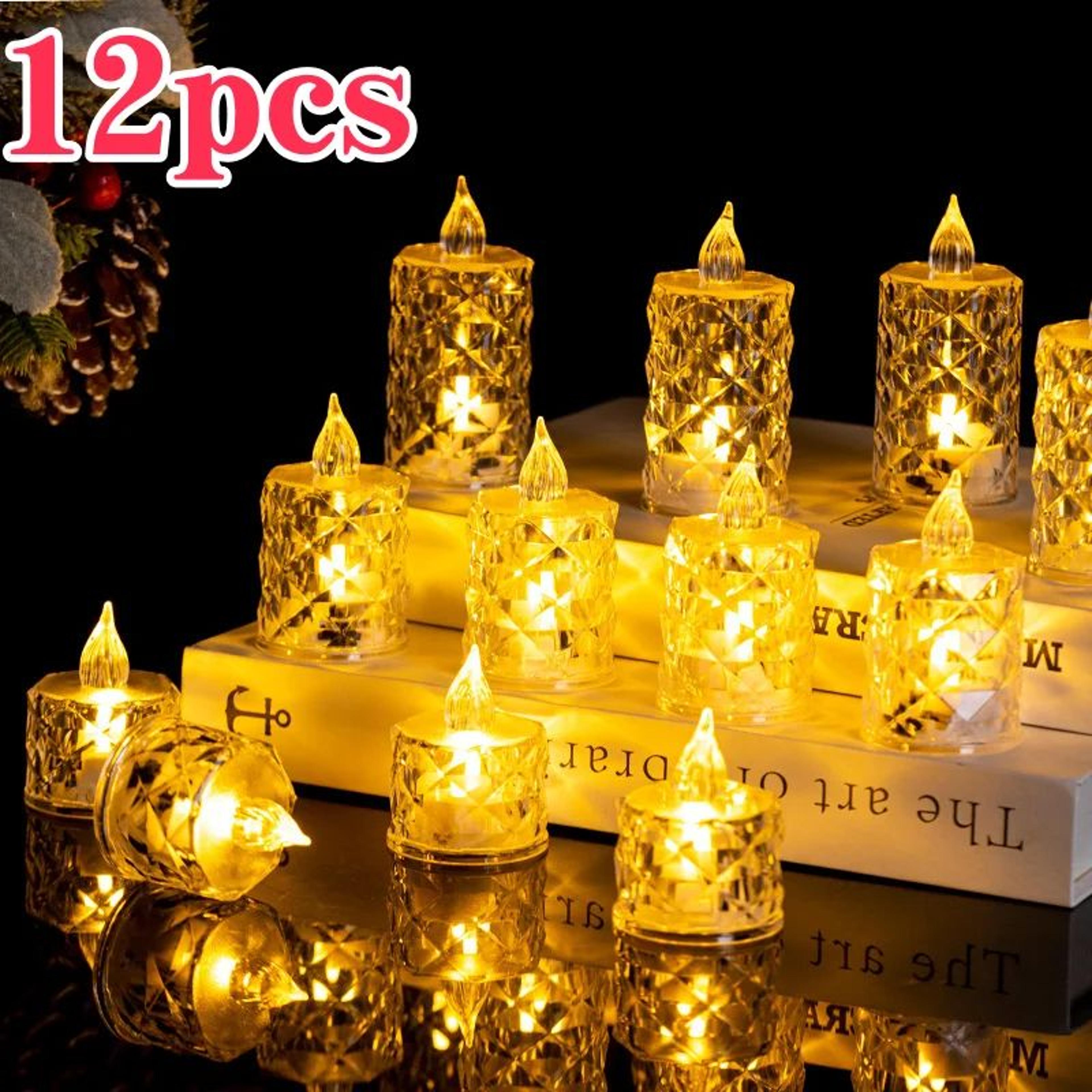 battery powered flameless led candle lights set