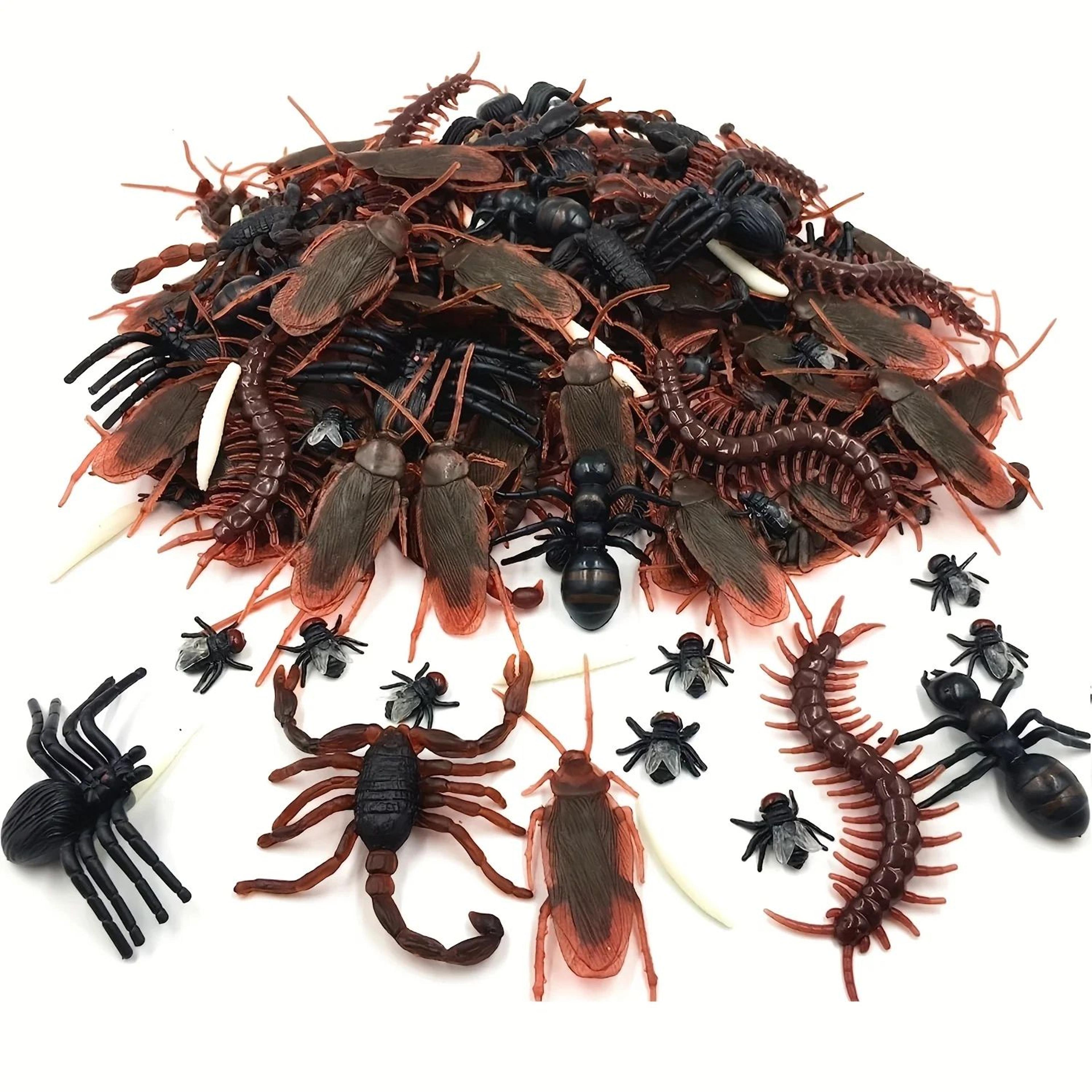 50 piece realistic fake cockroach prank set