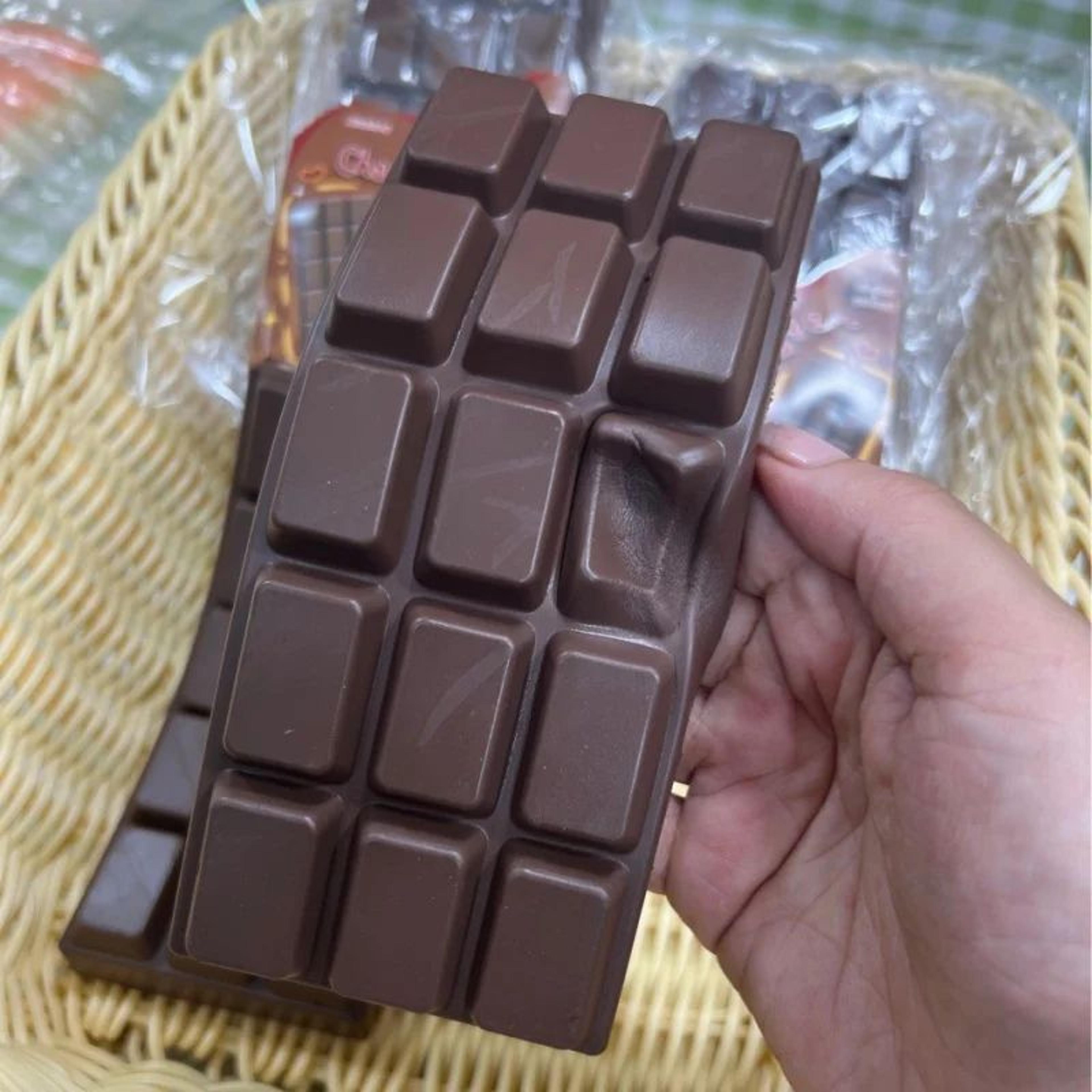 chocolate bar squishy stress relief toy