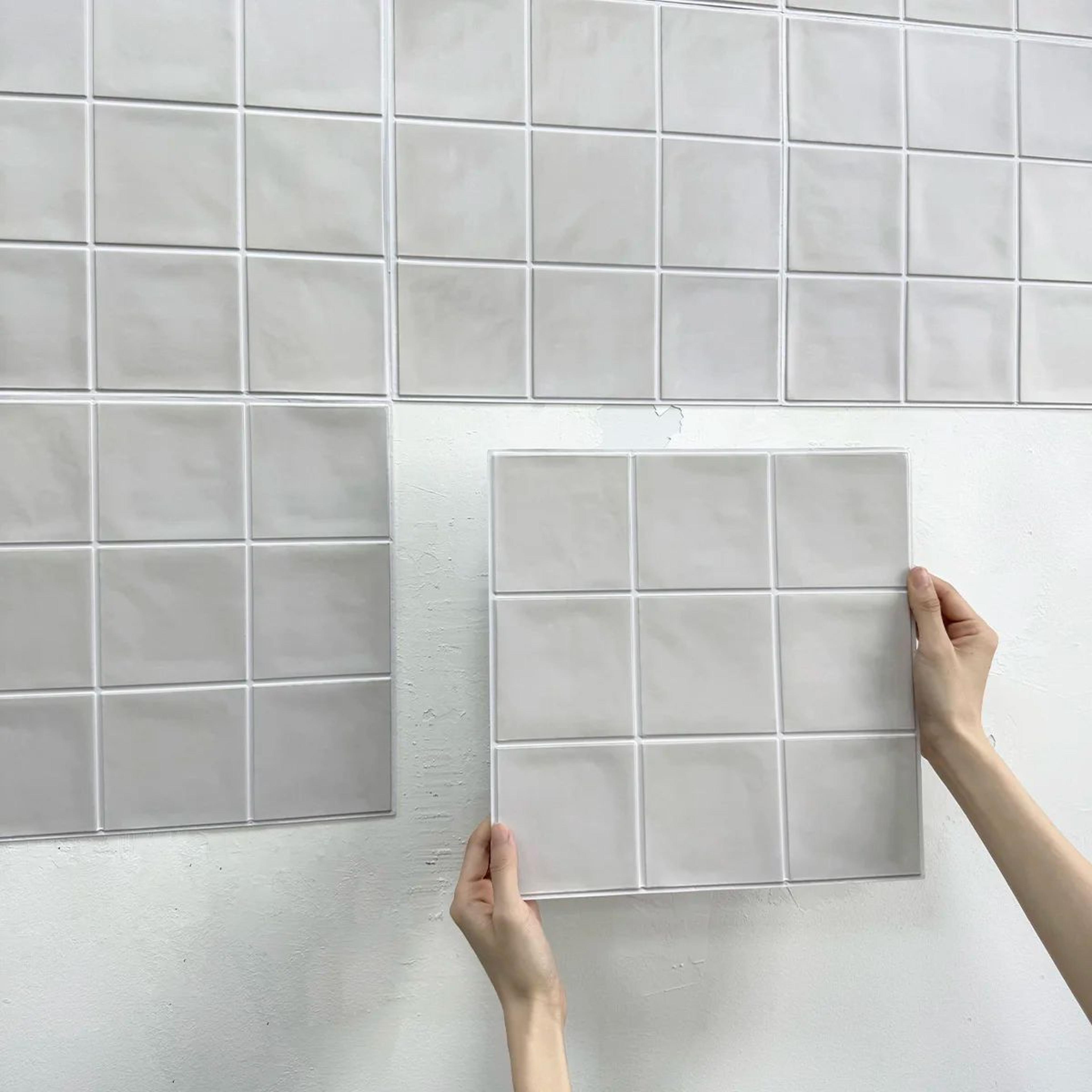 3d self adhesive decorative wall tile stickers
