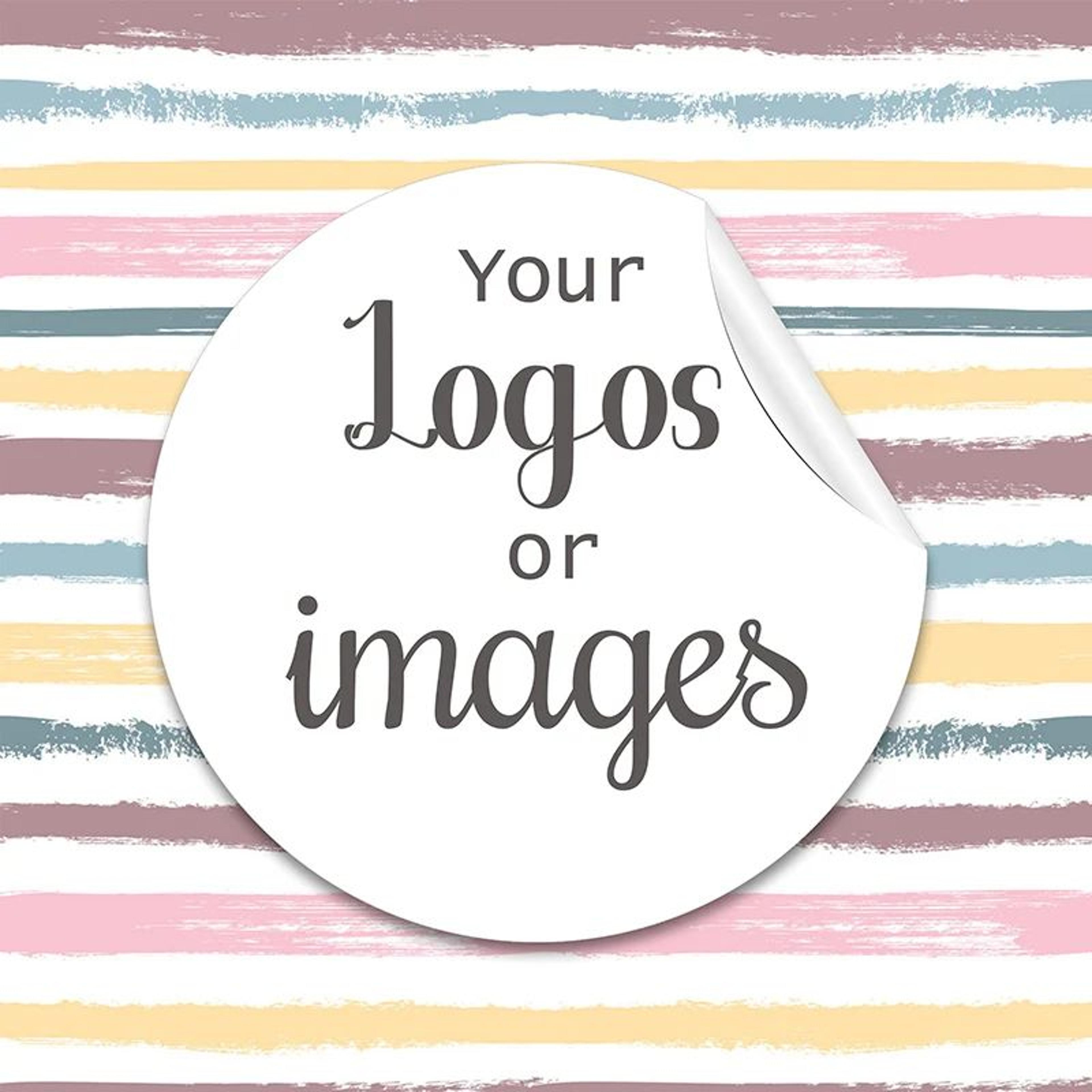 custom personalized logo stickers