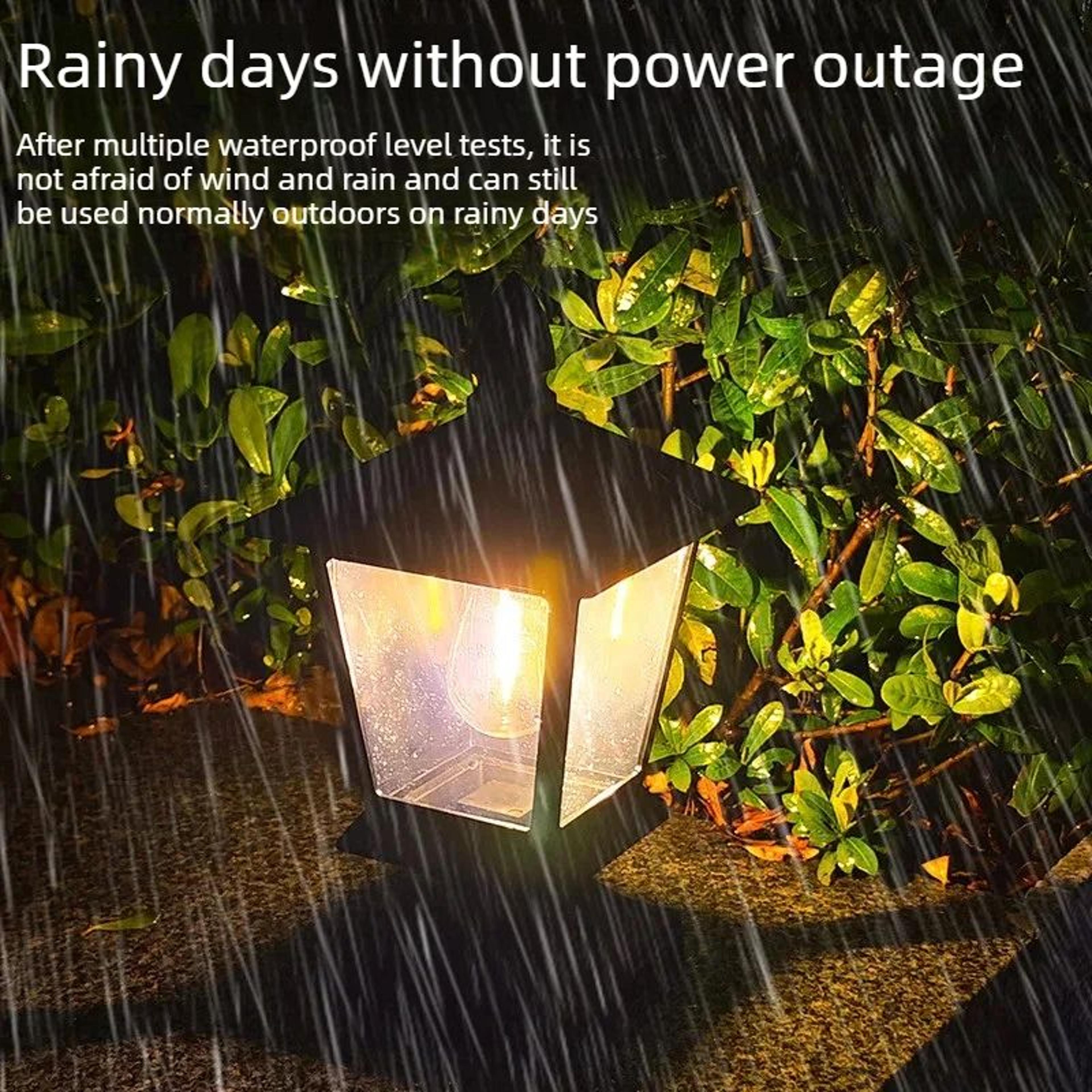 solar house shaped outdoor garden light