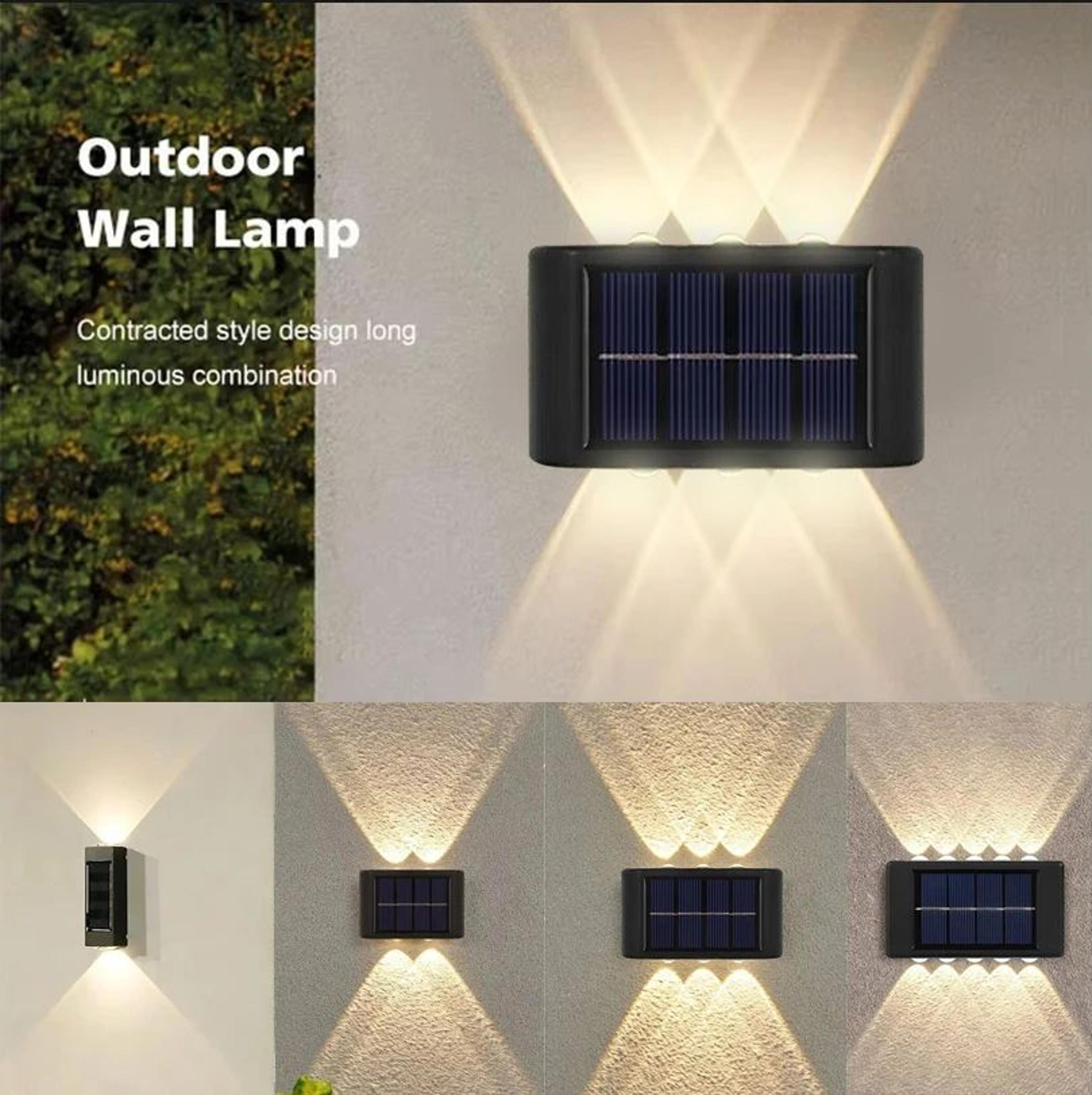 solarglow up and down led wall lights