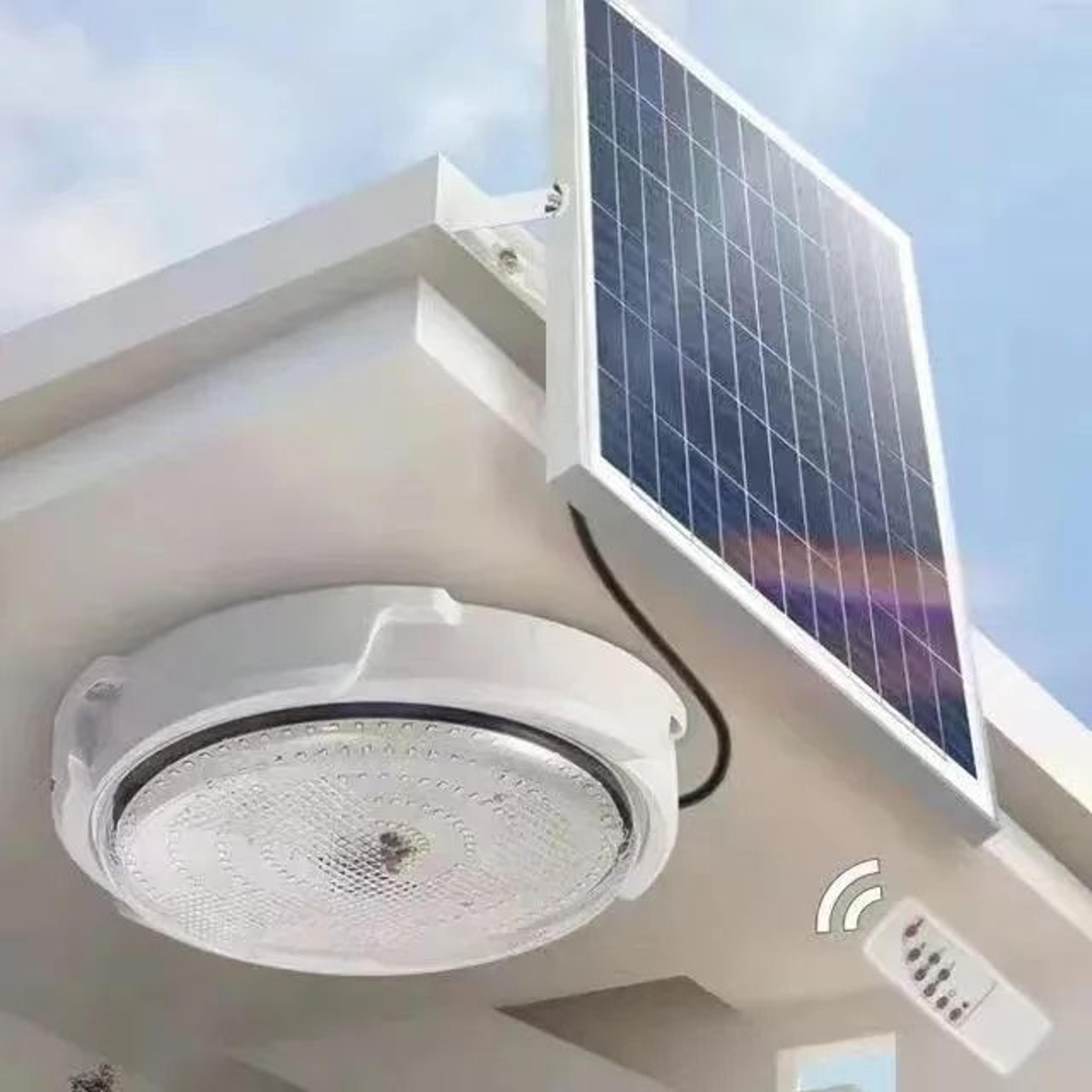 solar powered indoor outdoor ceiling light