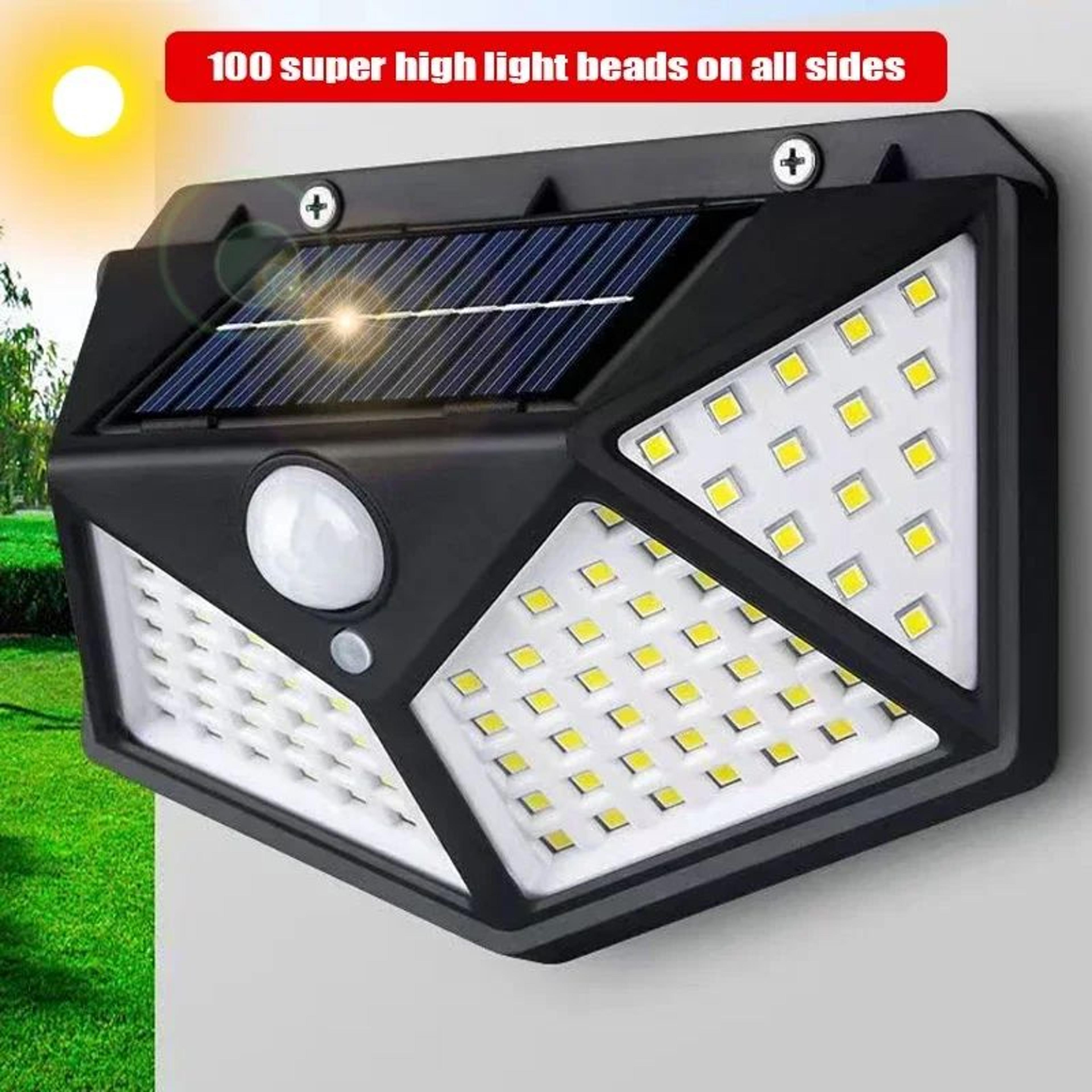 solarguard 100 led motion sensor wall light