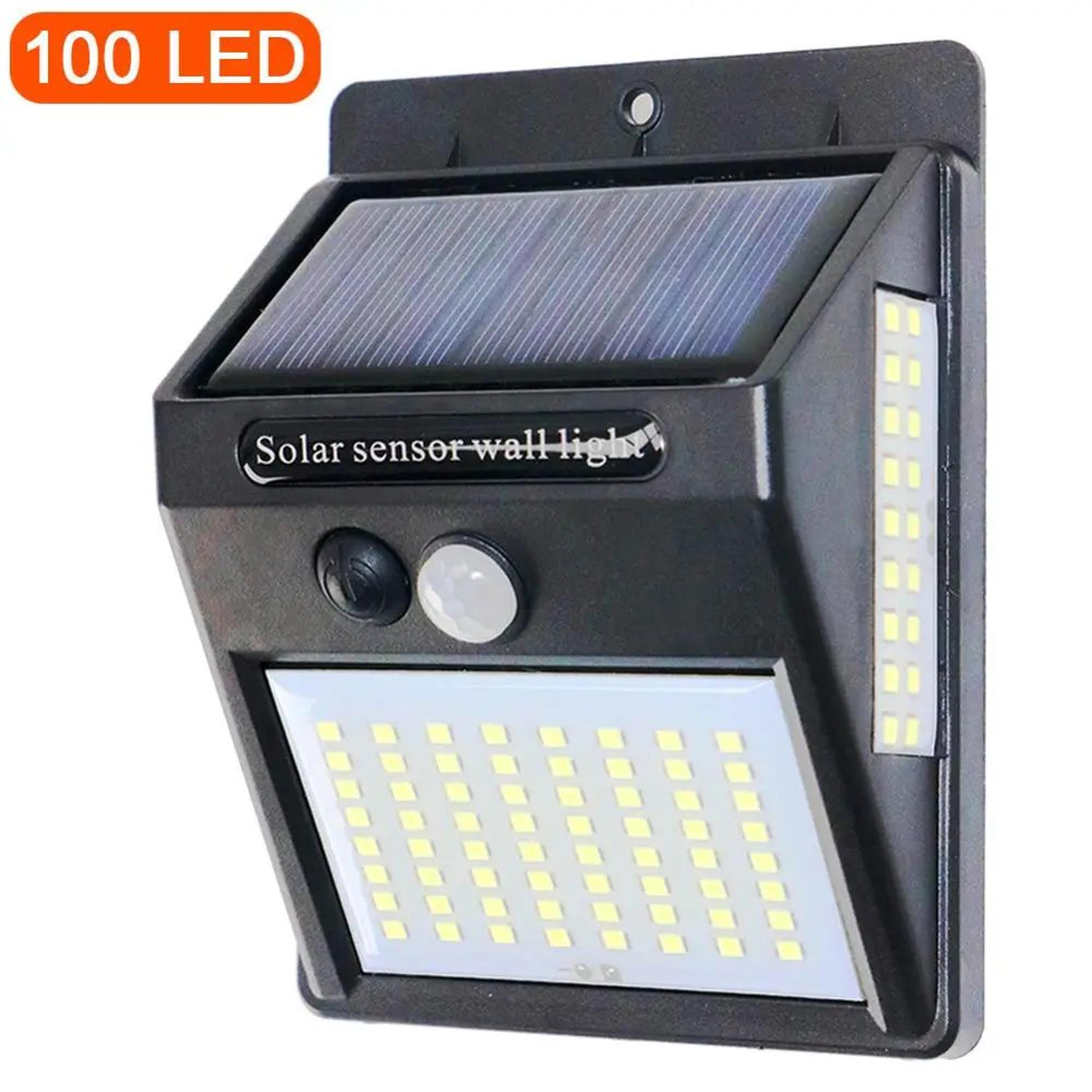 solarguard 100 led pir motion sensor wall light