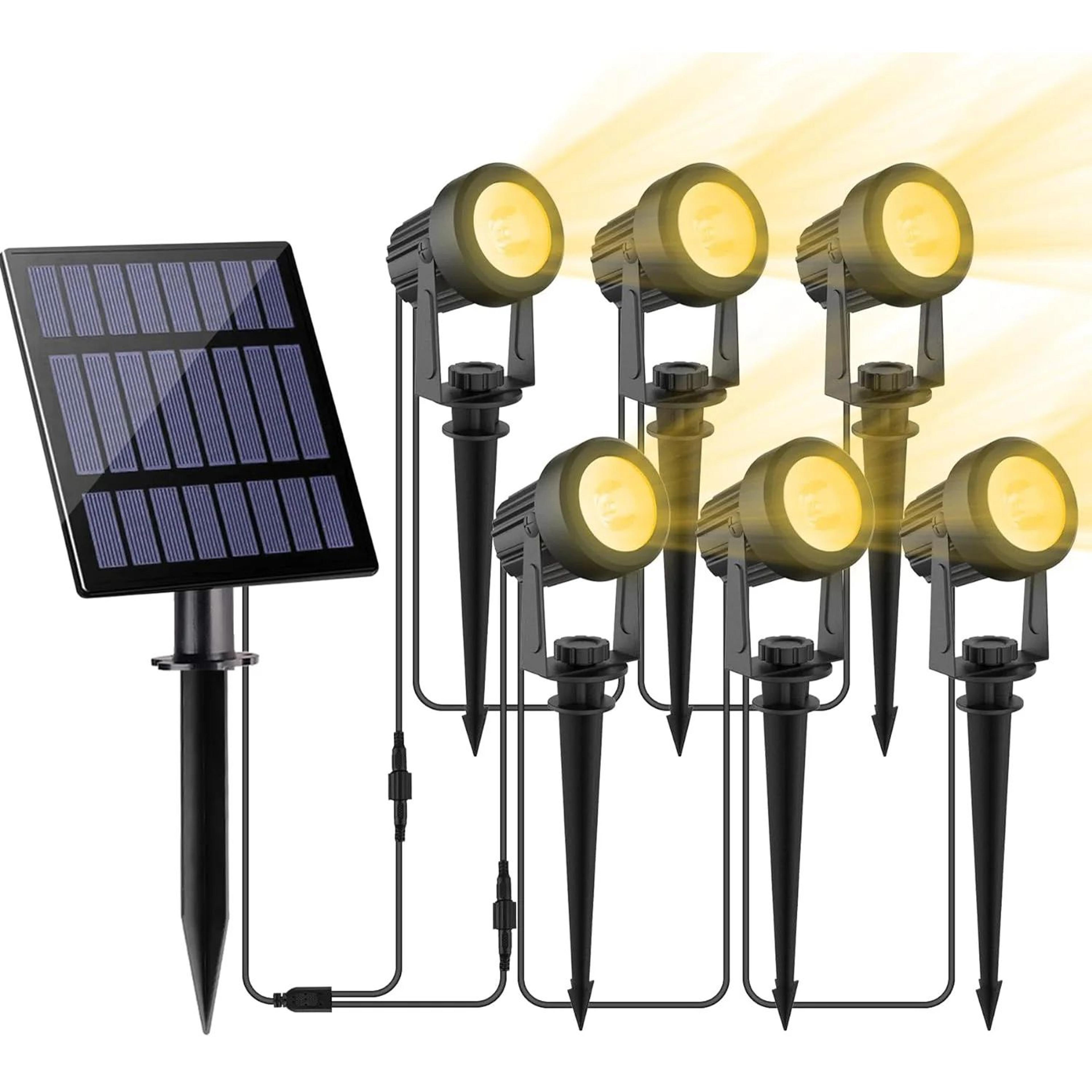 outdoor solar led landscape spotlight