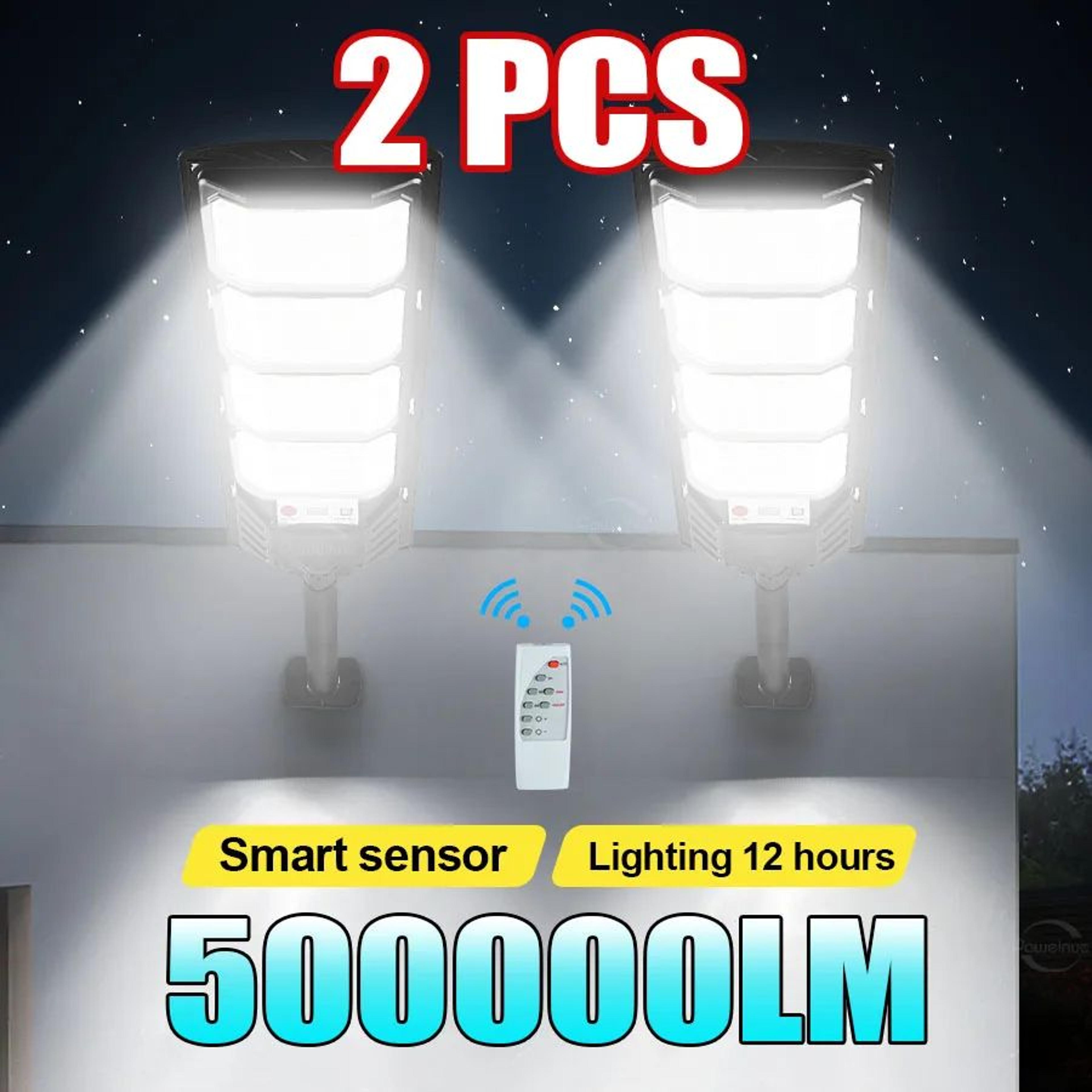 powerful solar led motion sensor floodlight
