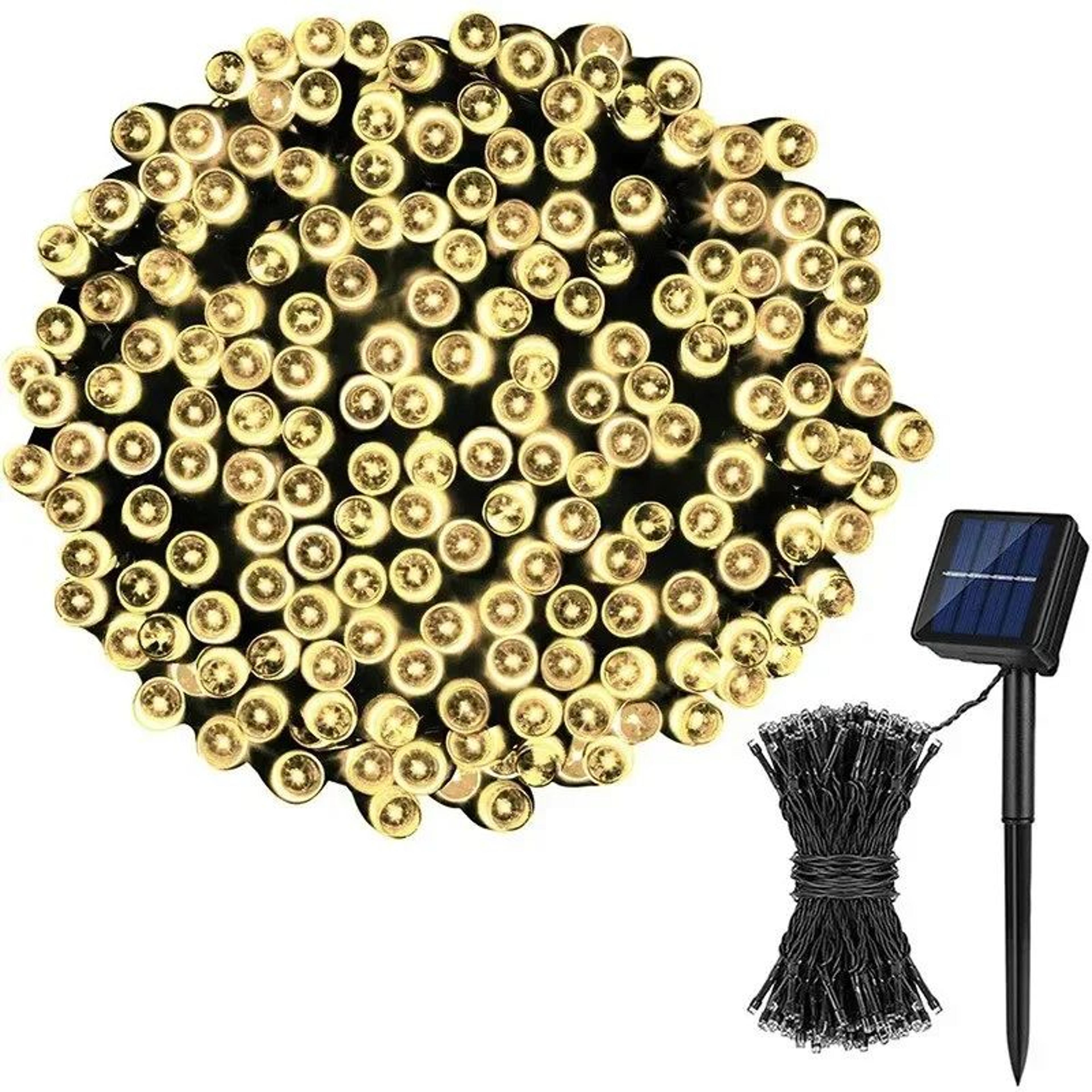 solar starry sky outdoor string lights