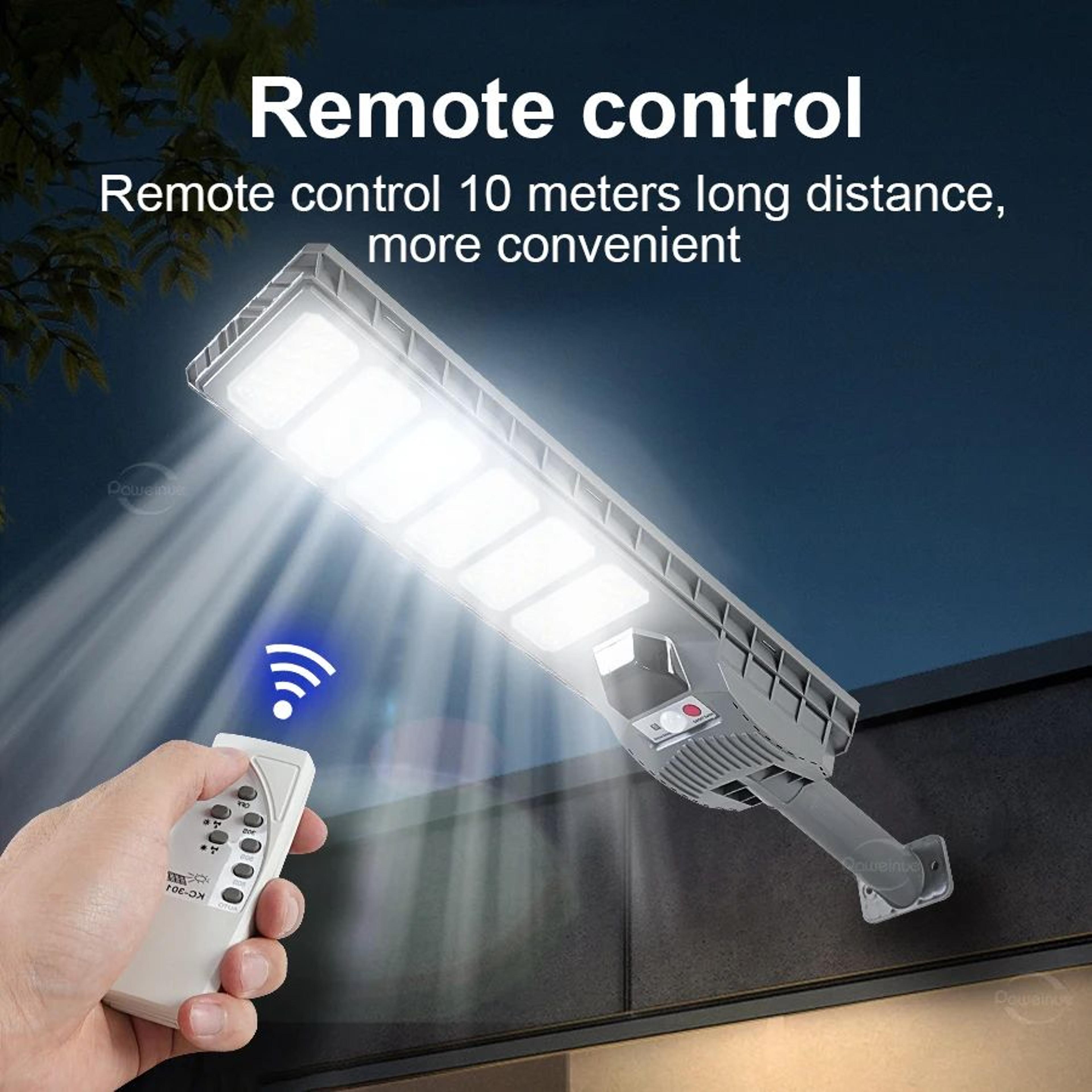 powerful solar motion sensor outdoor light