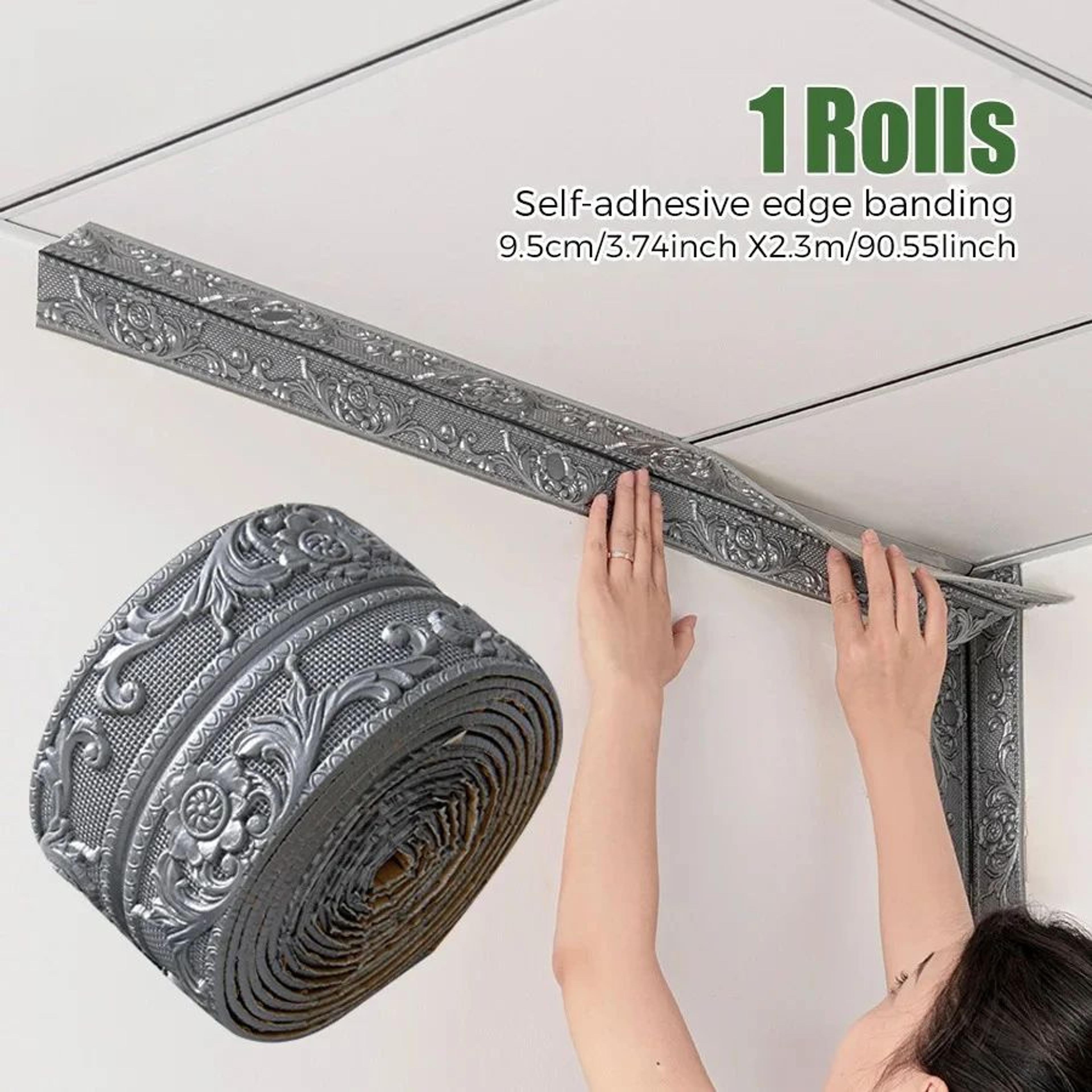 self adhesive foam wall trim border strip