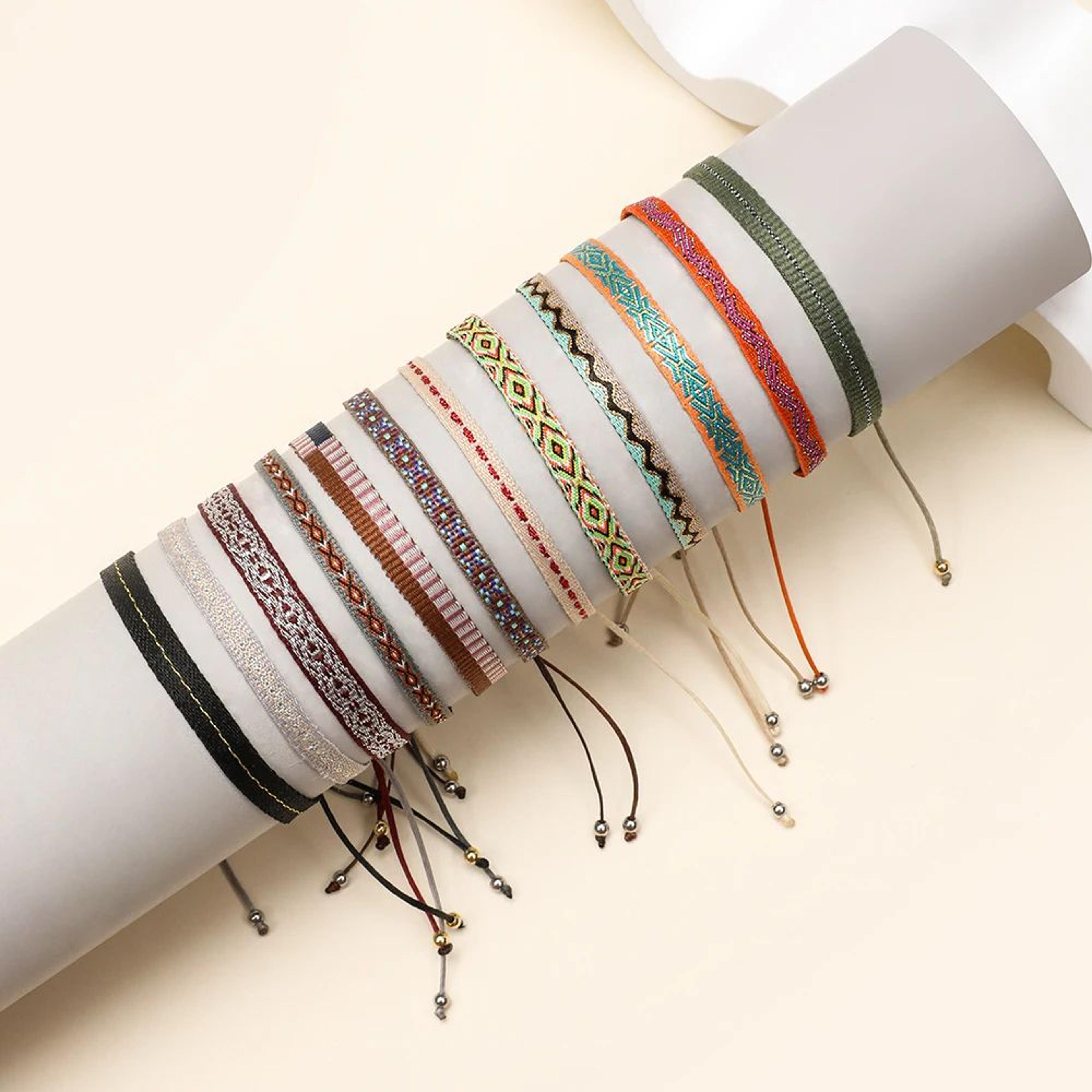 colombian wayuu braided friendship bracelet