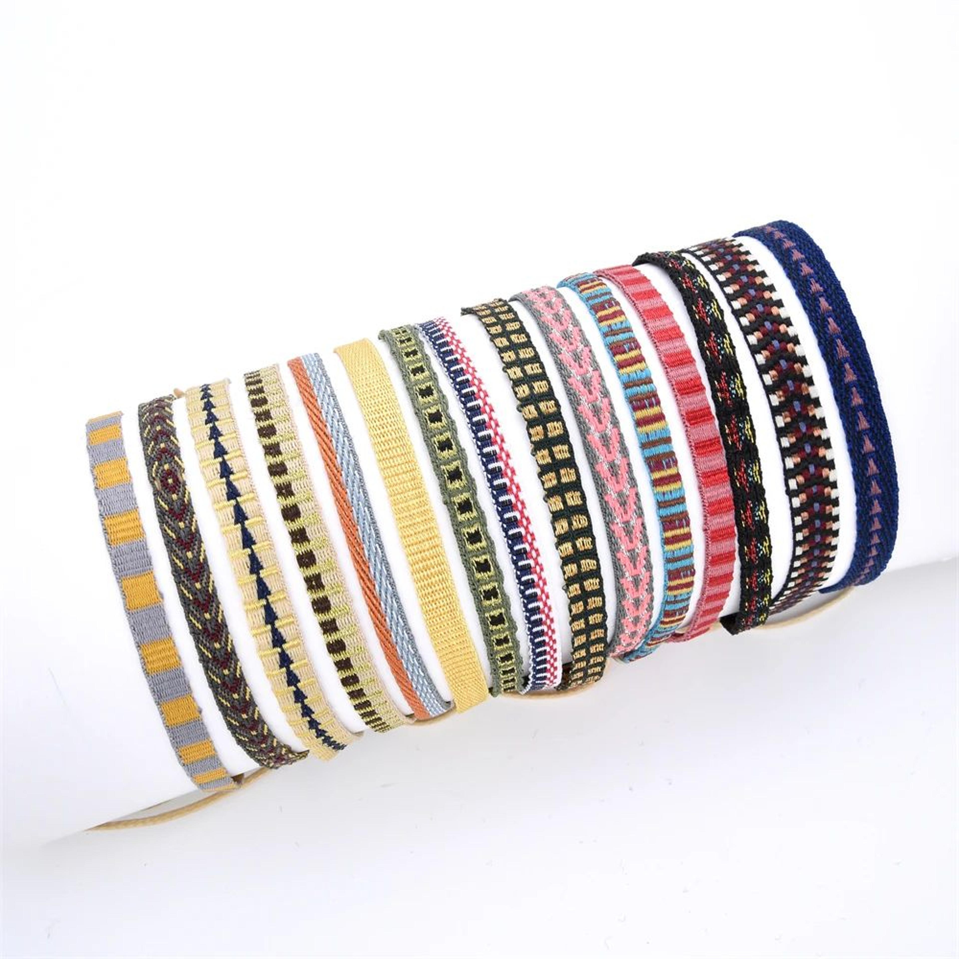 colombian multicolor woven friendship bracelet