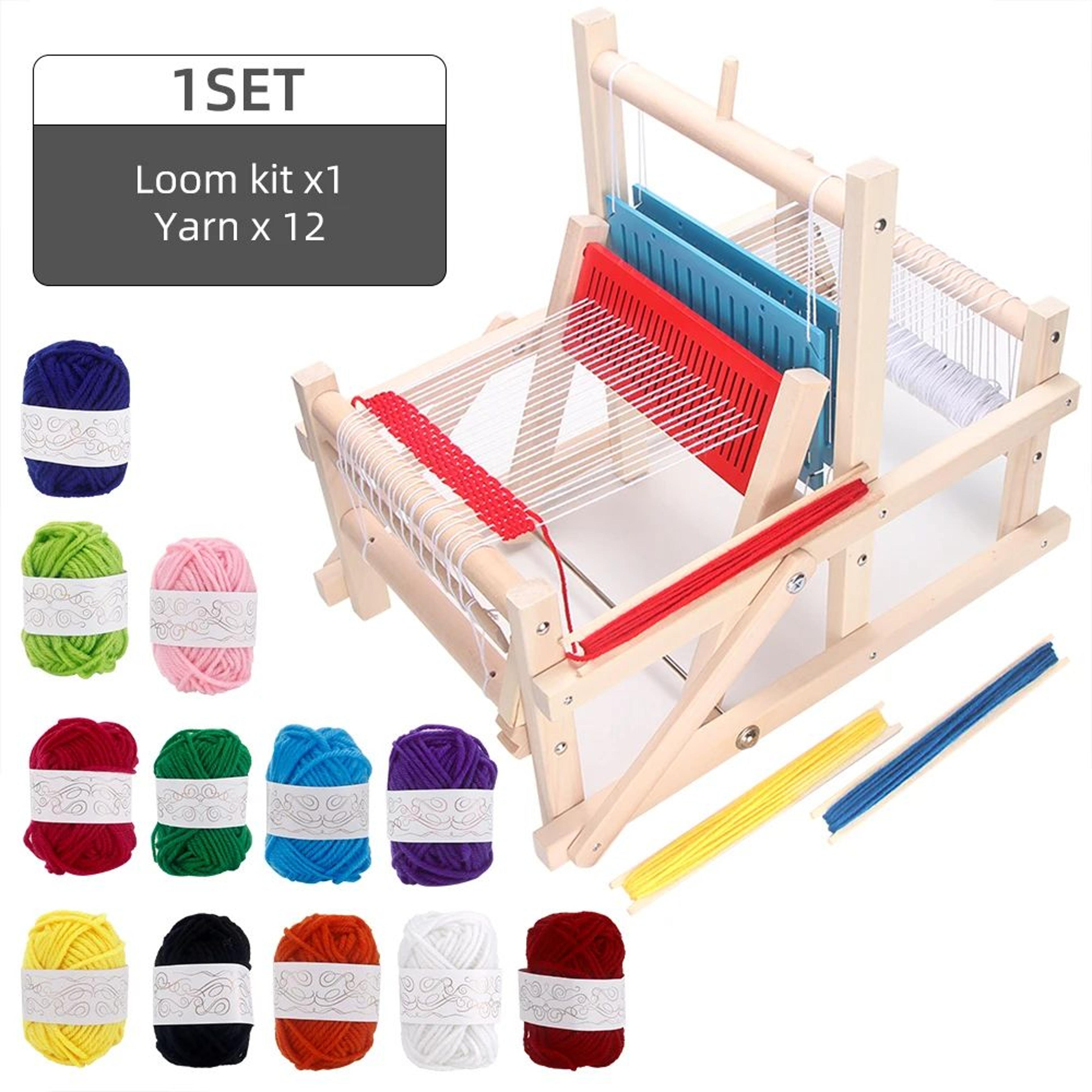 wooden multi craft diy hand weaving loom