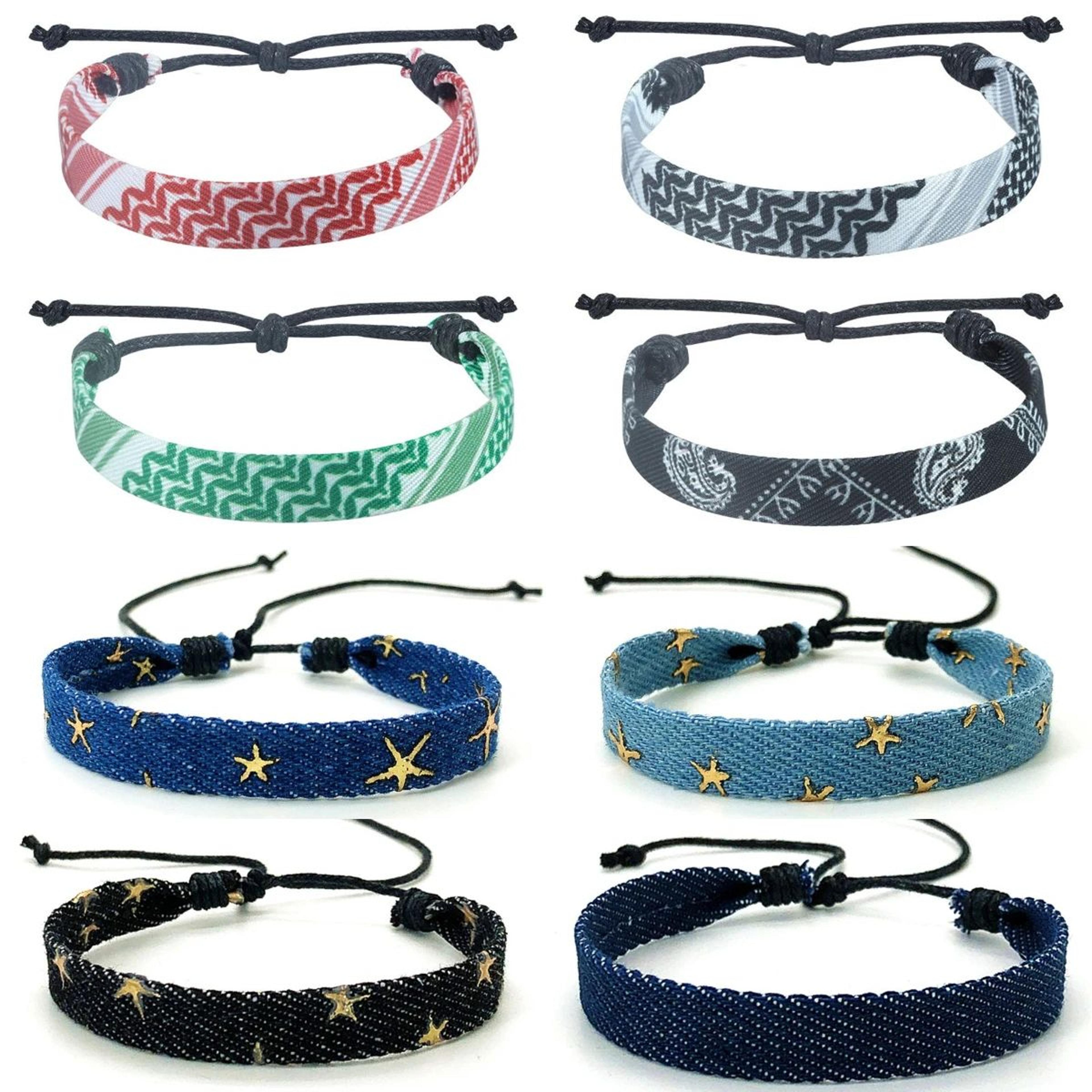 bohemian star woven friendship wrap bracelet
