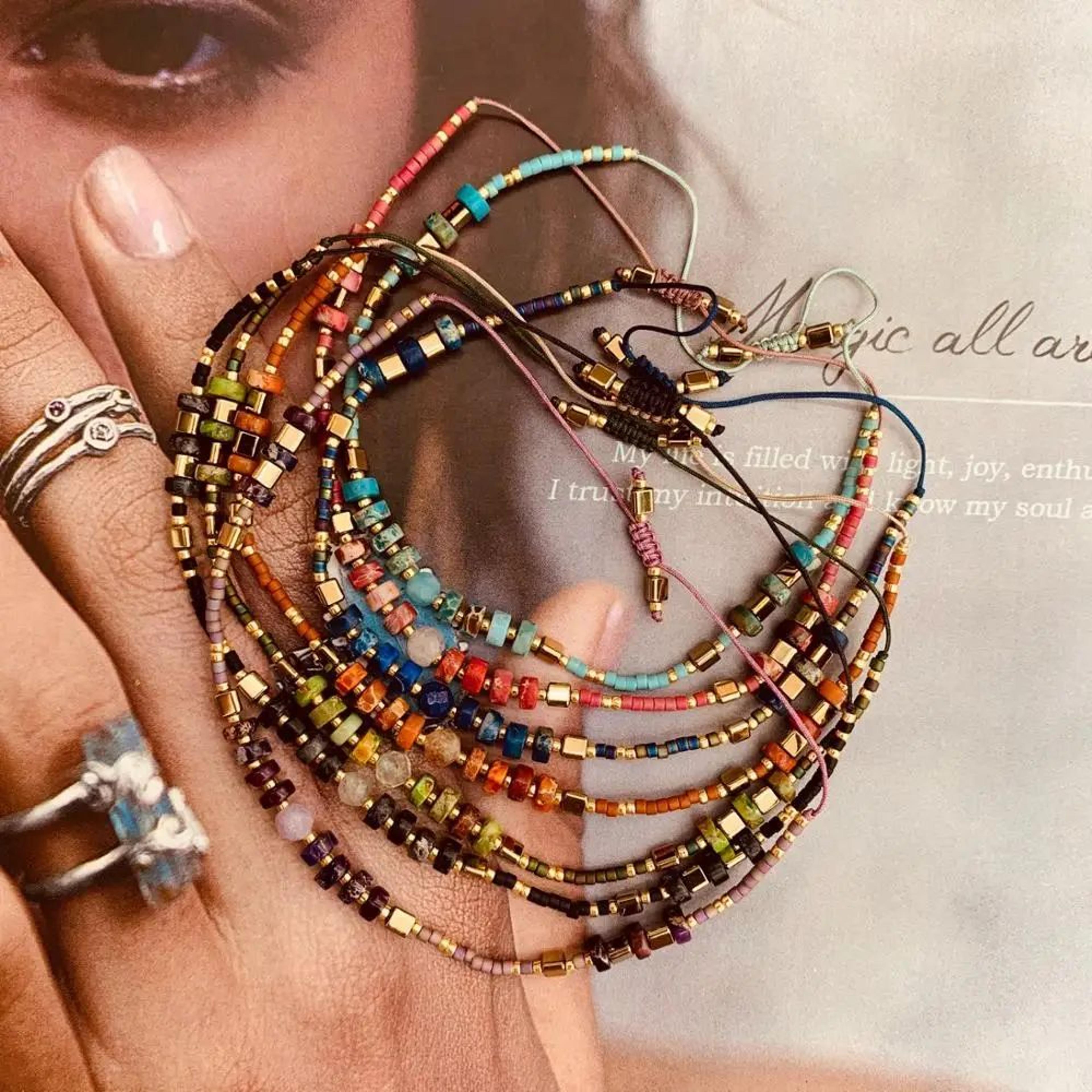 bohemian miyuki friendship bracelet