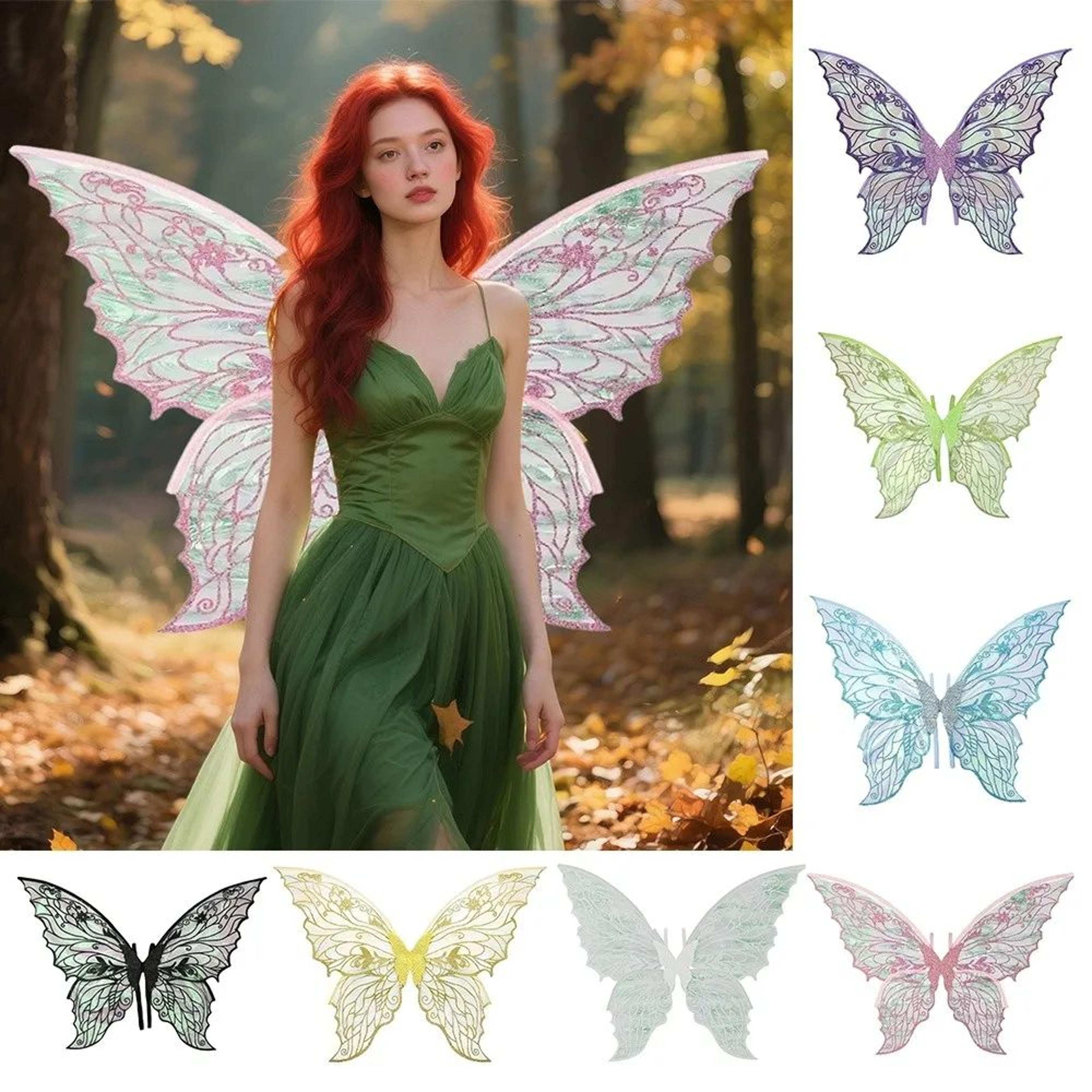 sparkling organza fairy butterfly wings