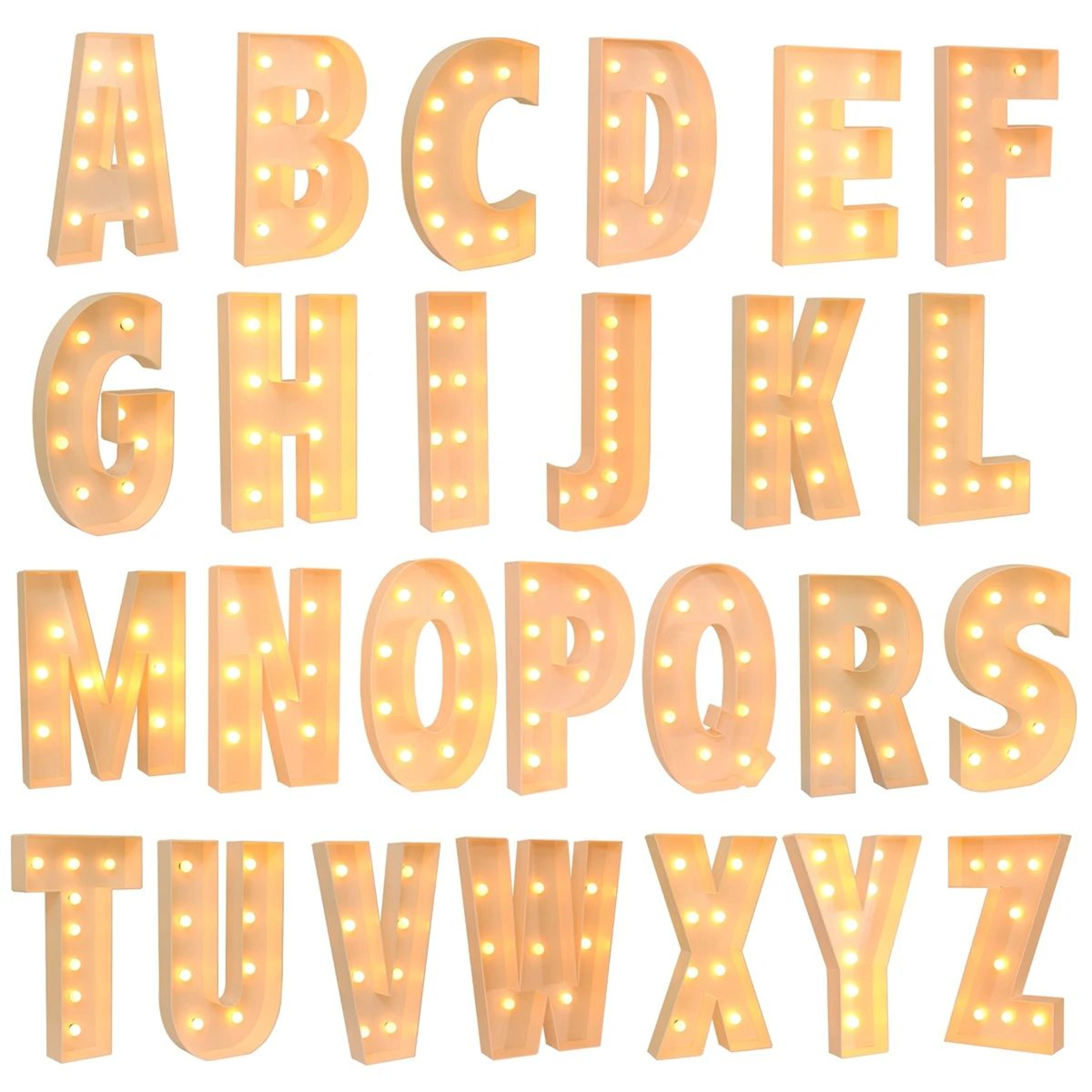 giant led letter balloon filling party box