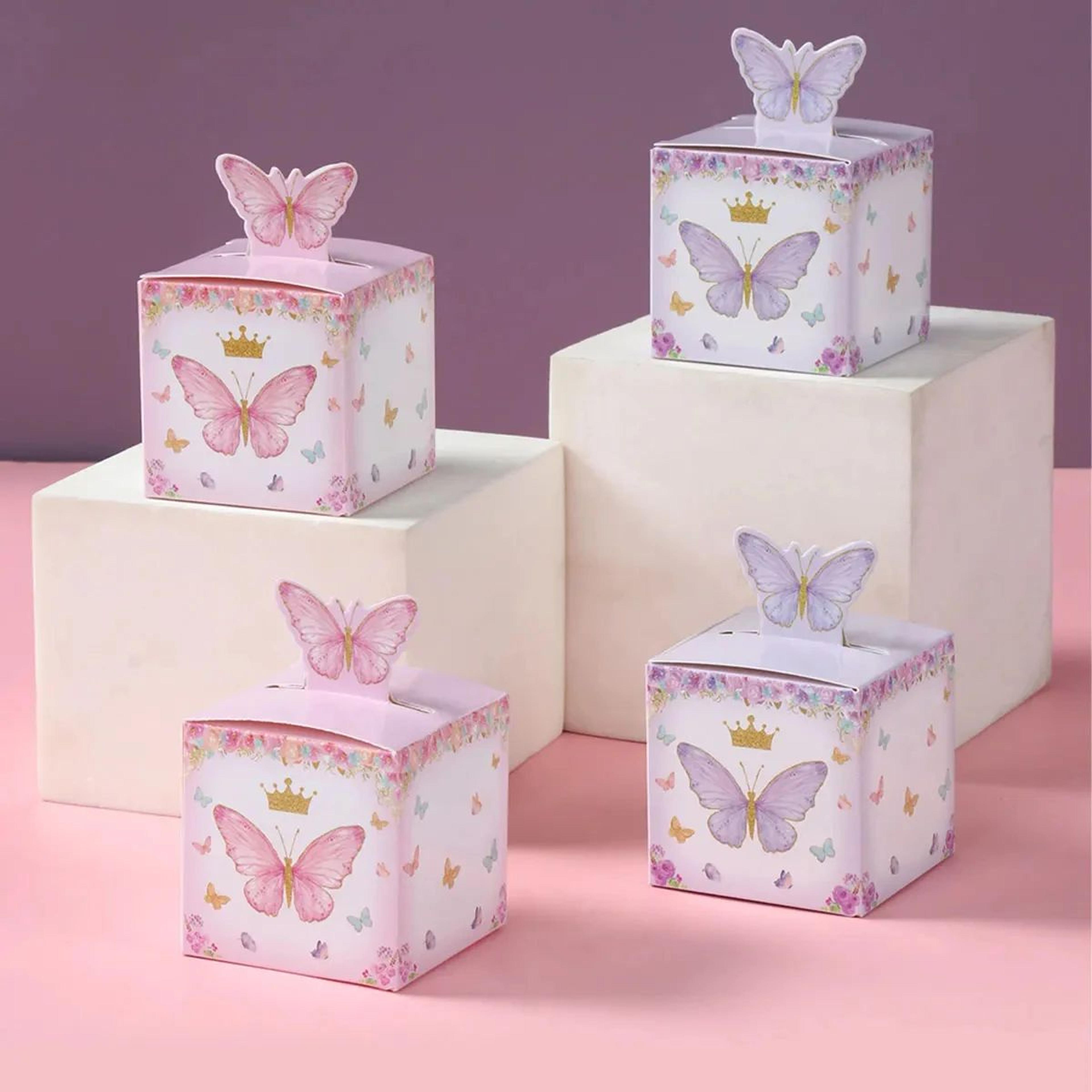butterfly candy gift boxes for party favors
