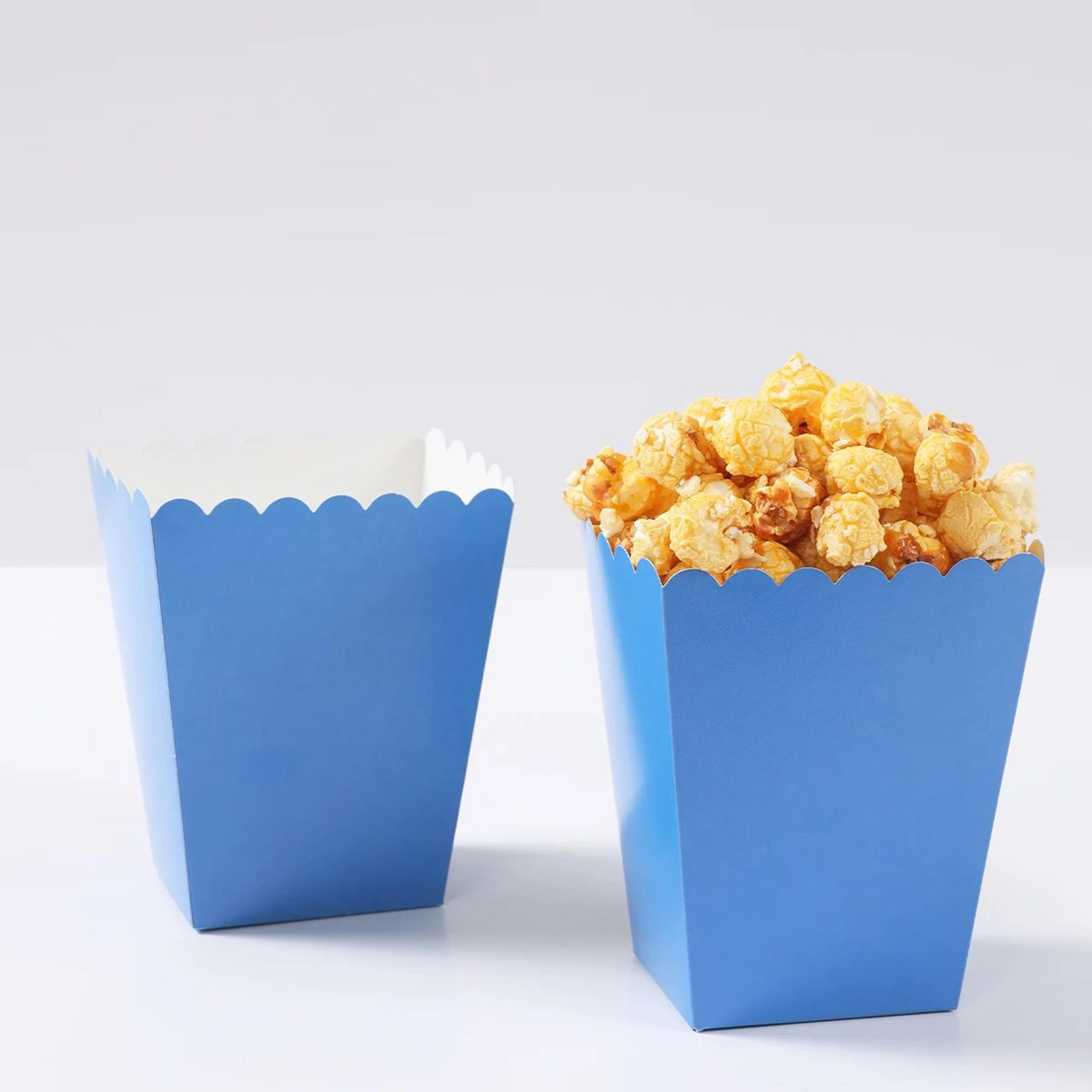 colorful popcorn party favor boxes