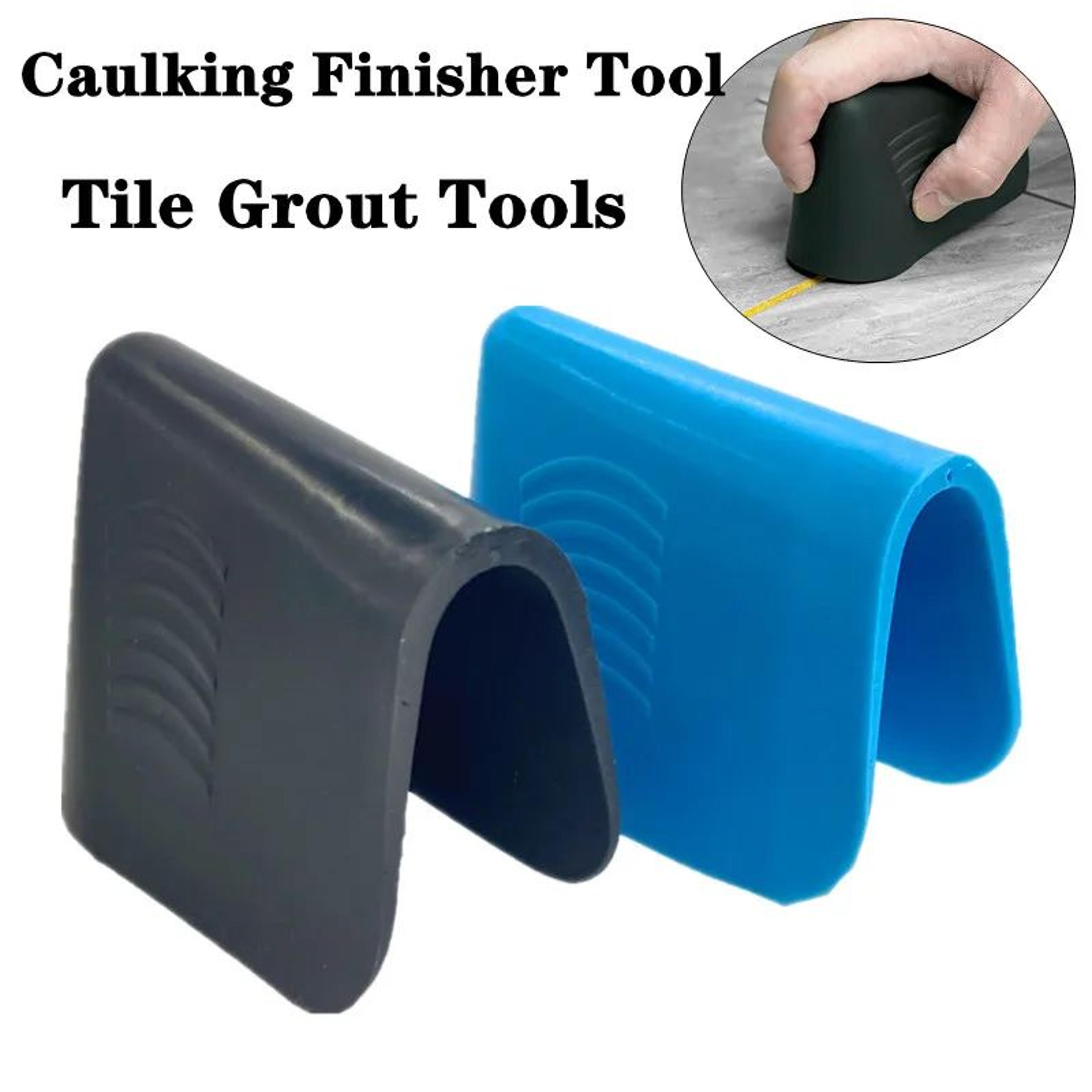 professional rubber caulking and grout finishing tool