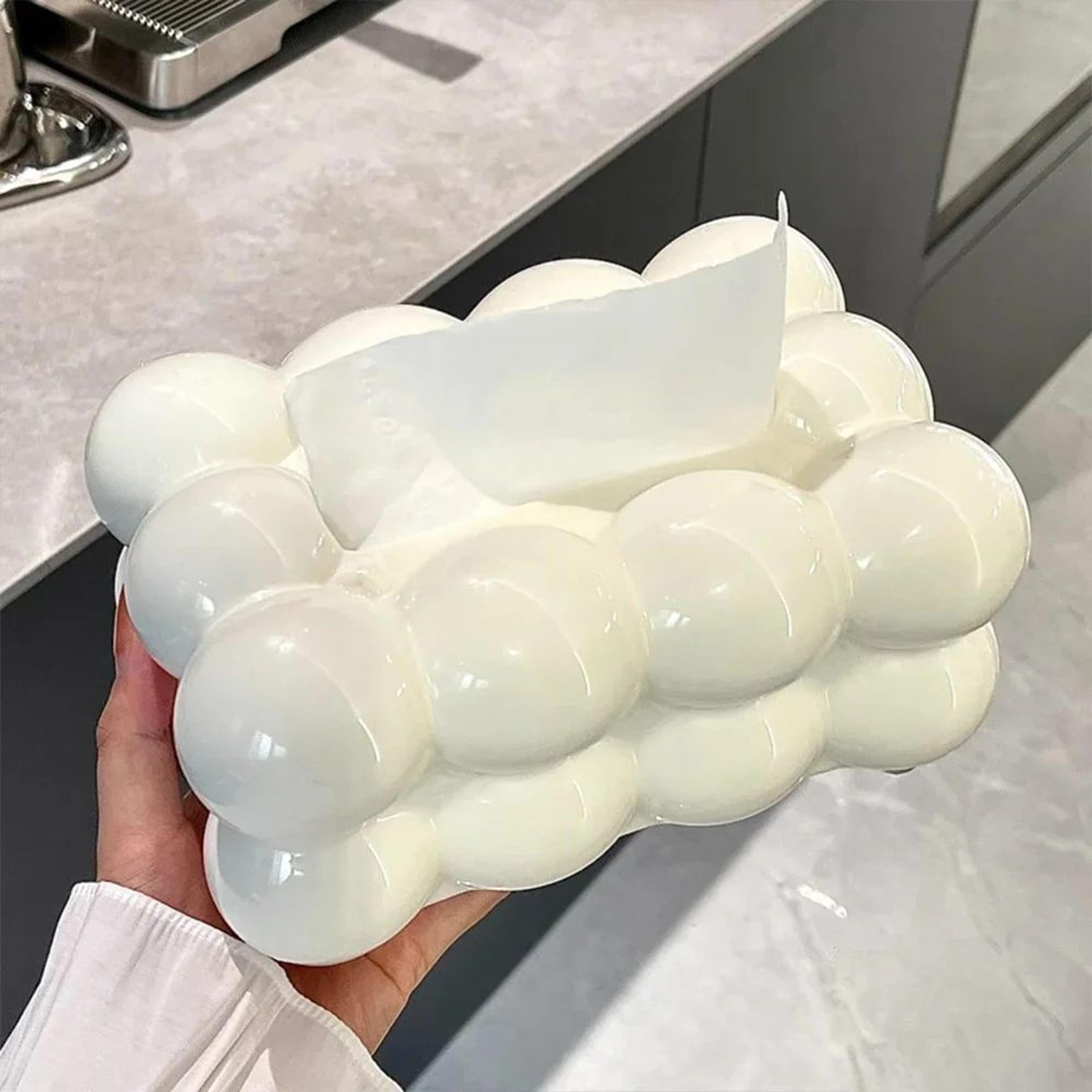 nordic cloud design tissue box holder