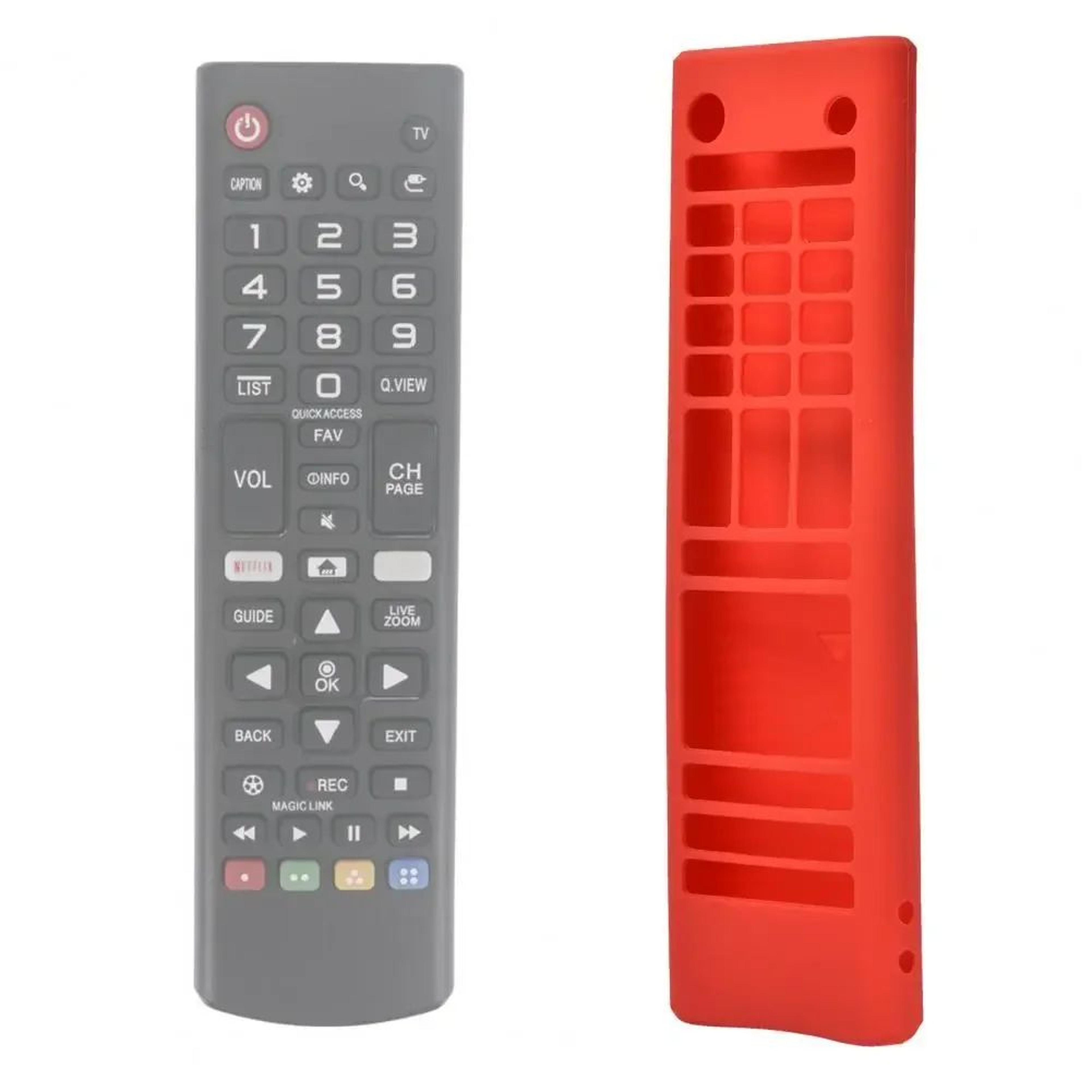 silicone tv remote control protective case for lg