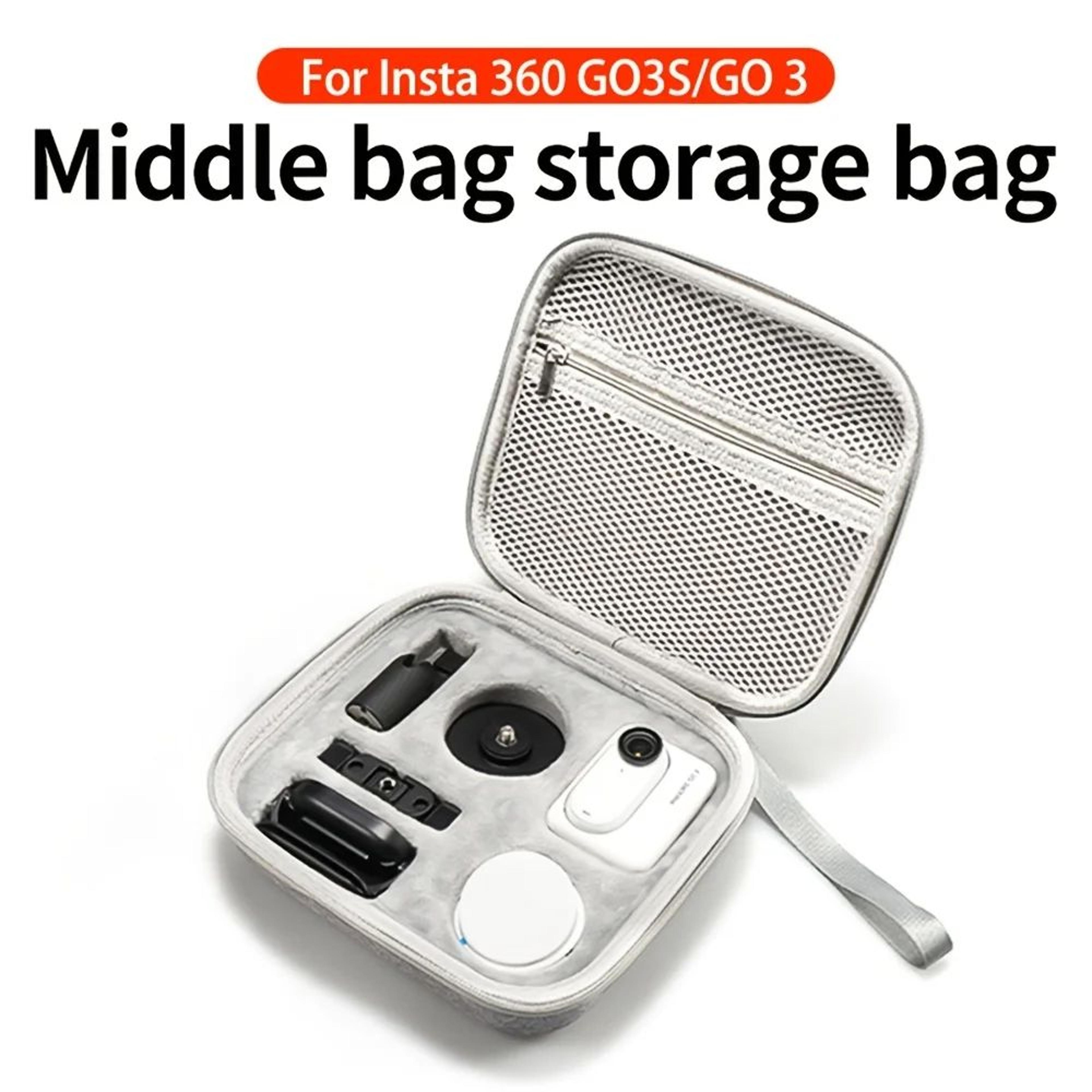 protective eva carrying case for insta360 go 3 and go 3s