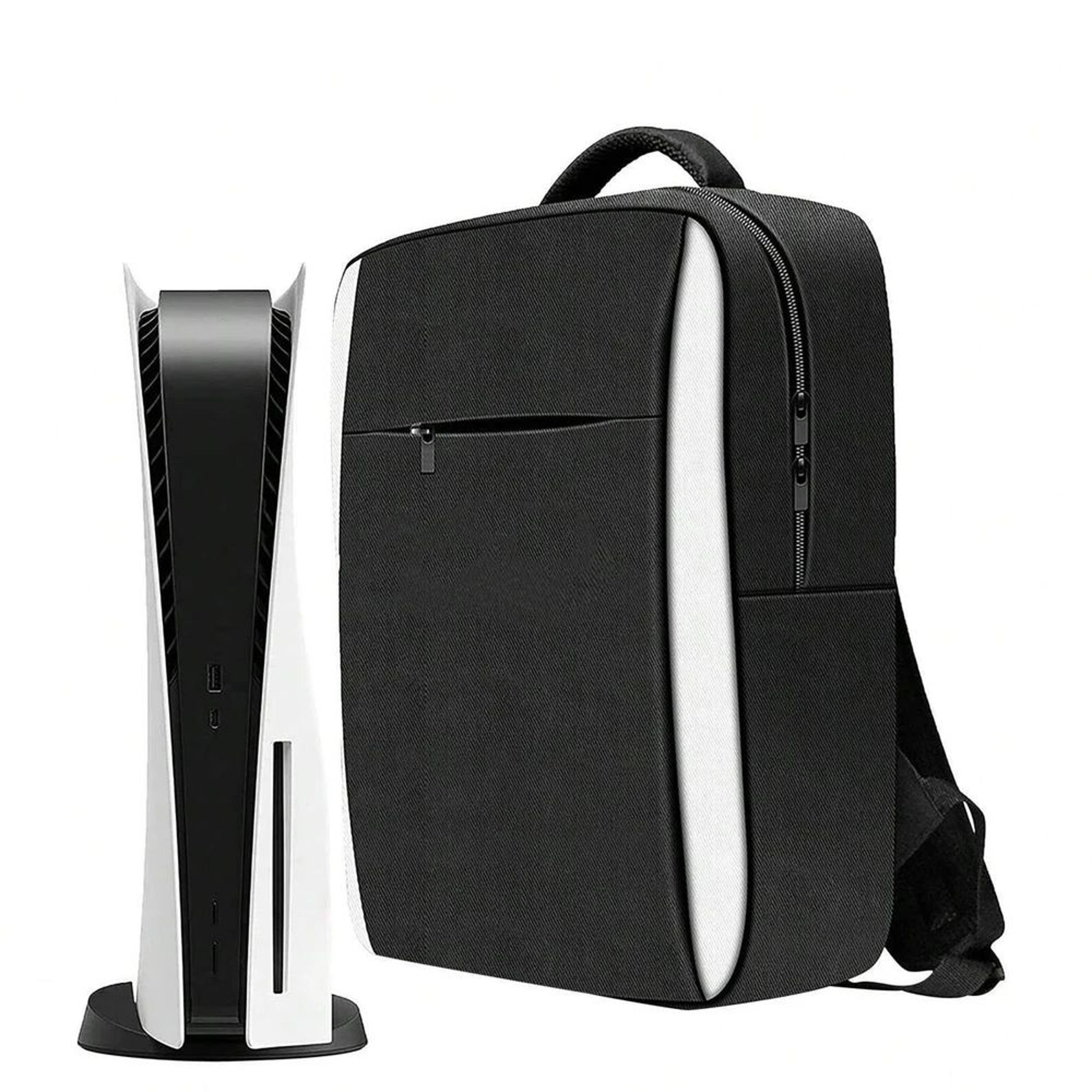 ps5 console travel backpack with dual controller storage
