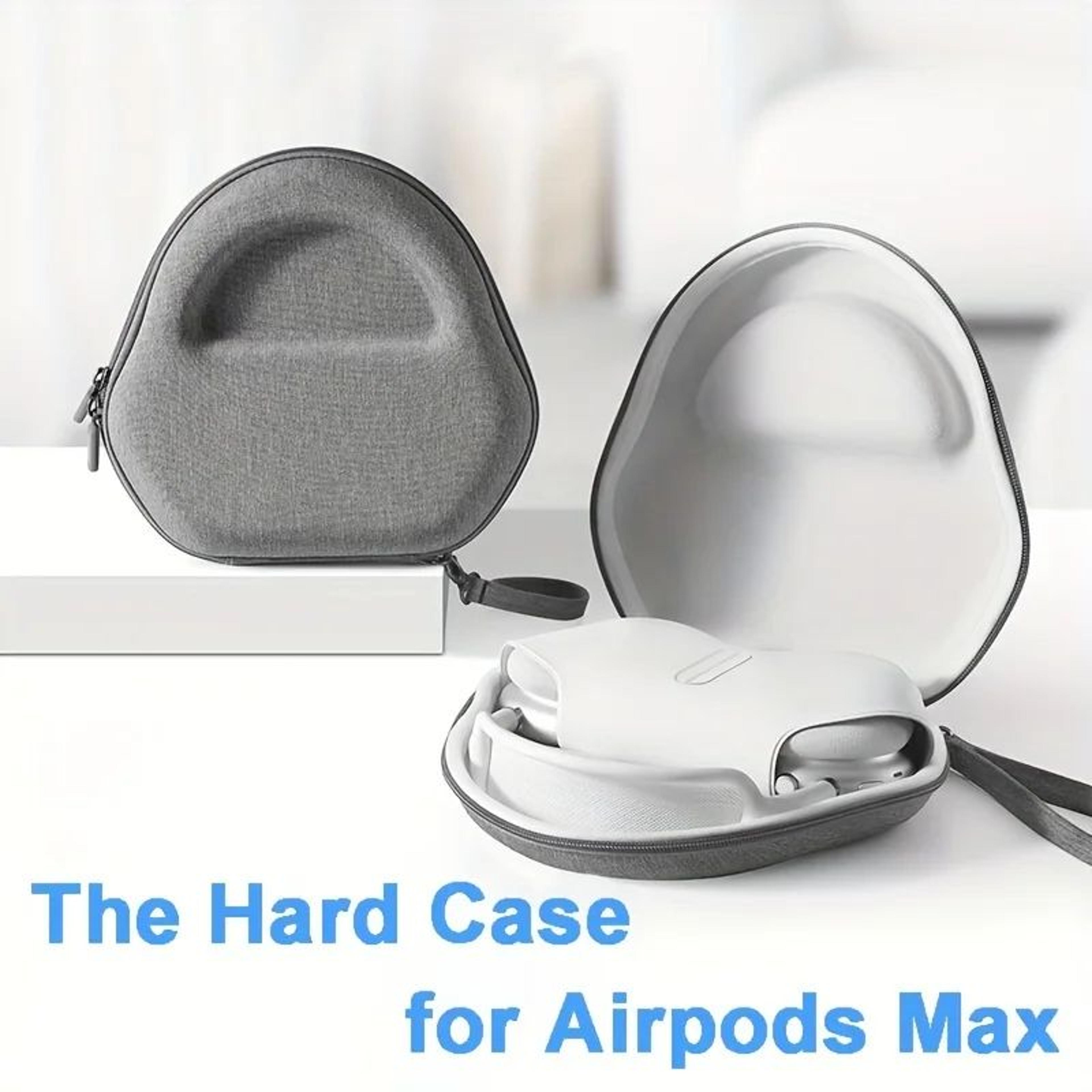 airpods max lightweight travel case with cable storage