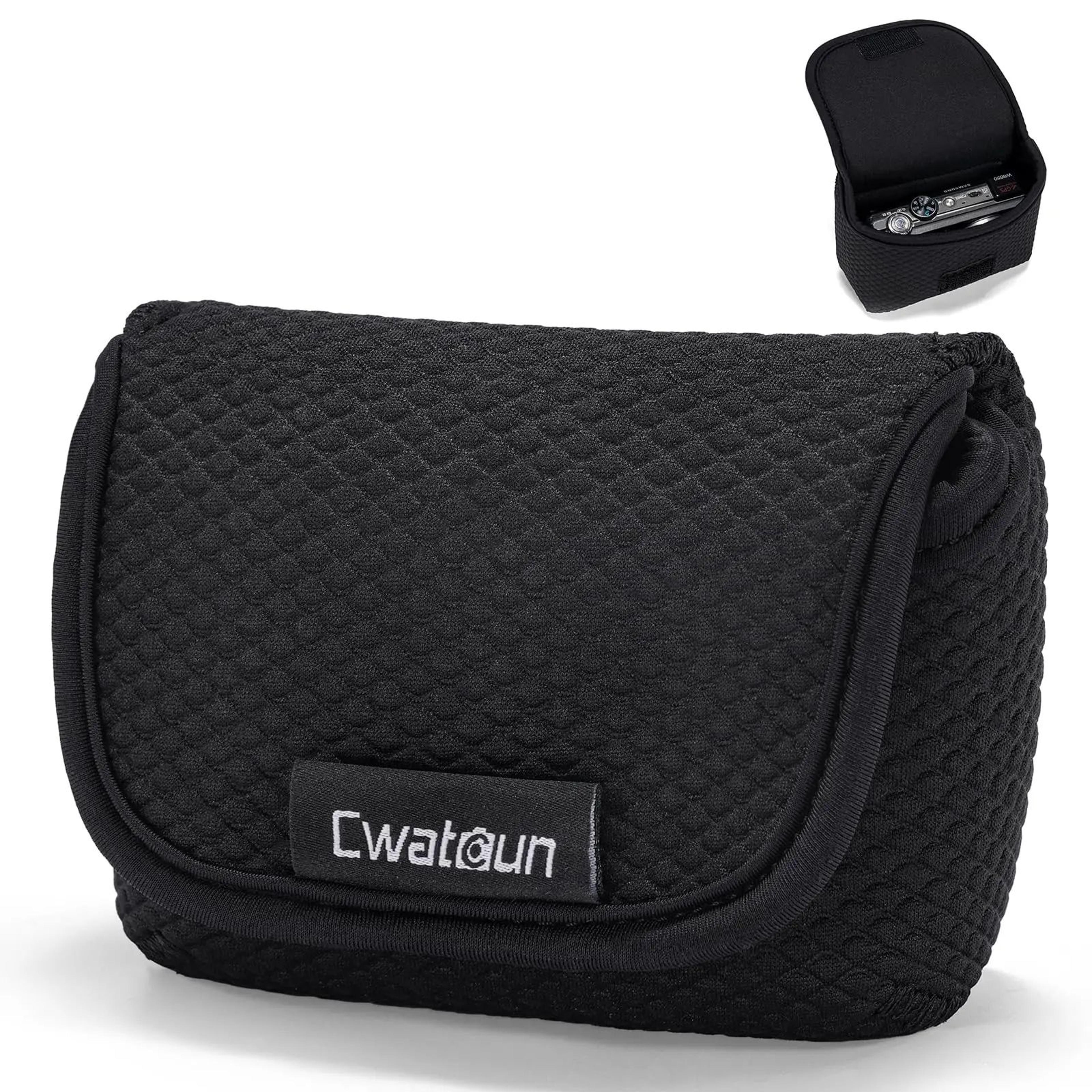 compact protective digital camera carrying case