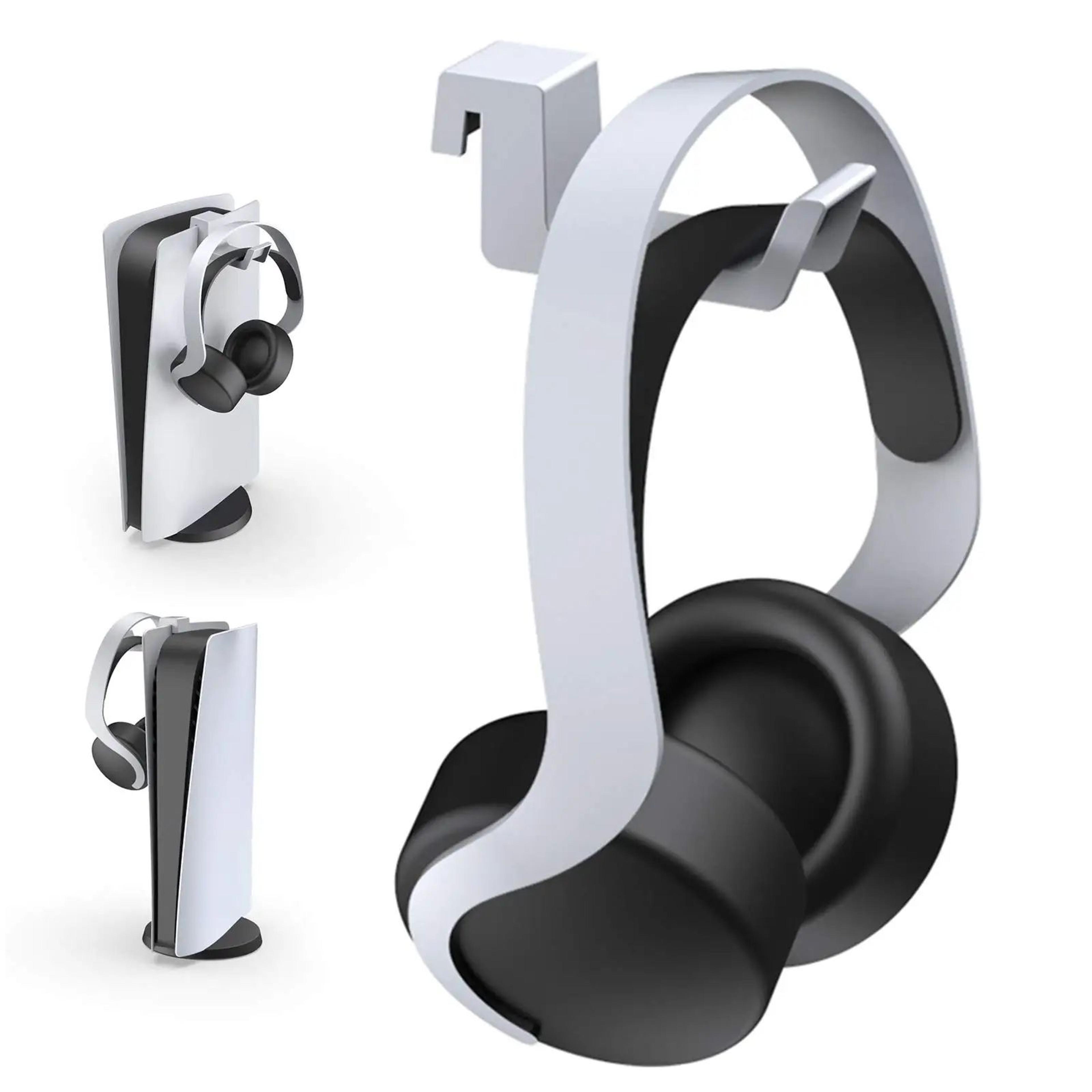 minimalist headphone holder for ps5 gaming headsets