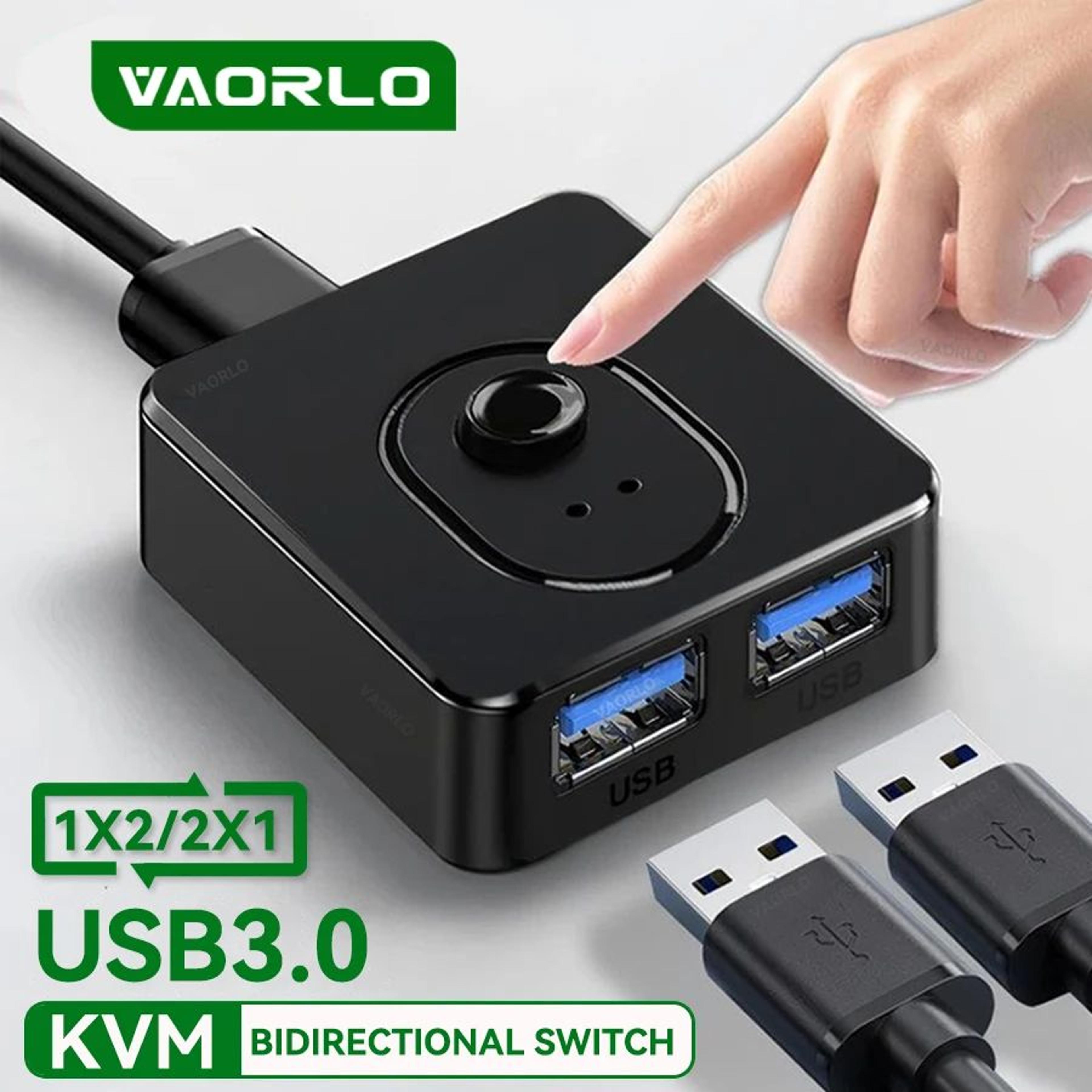usb 3.0 bidirectional kvm switch and sharing hub