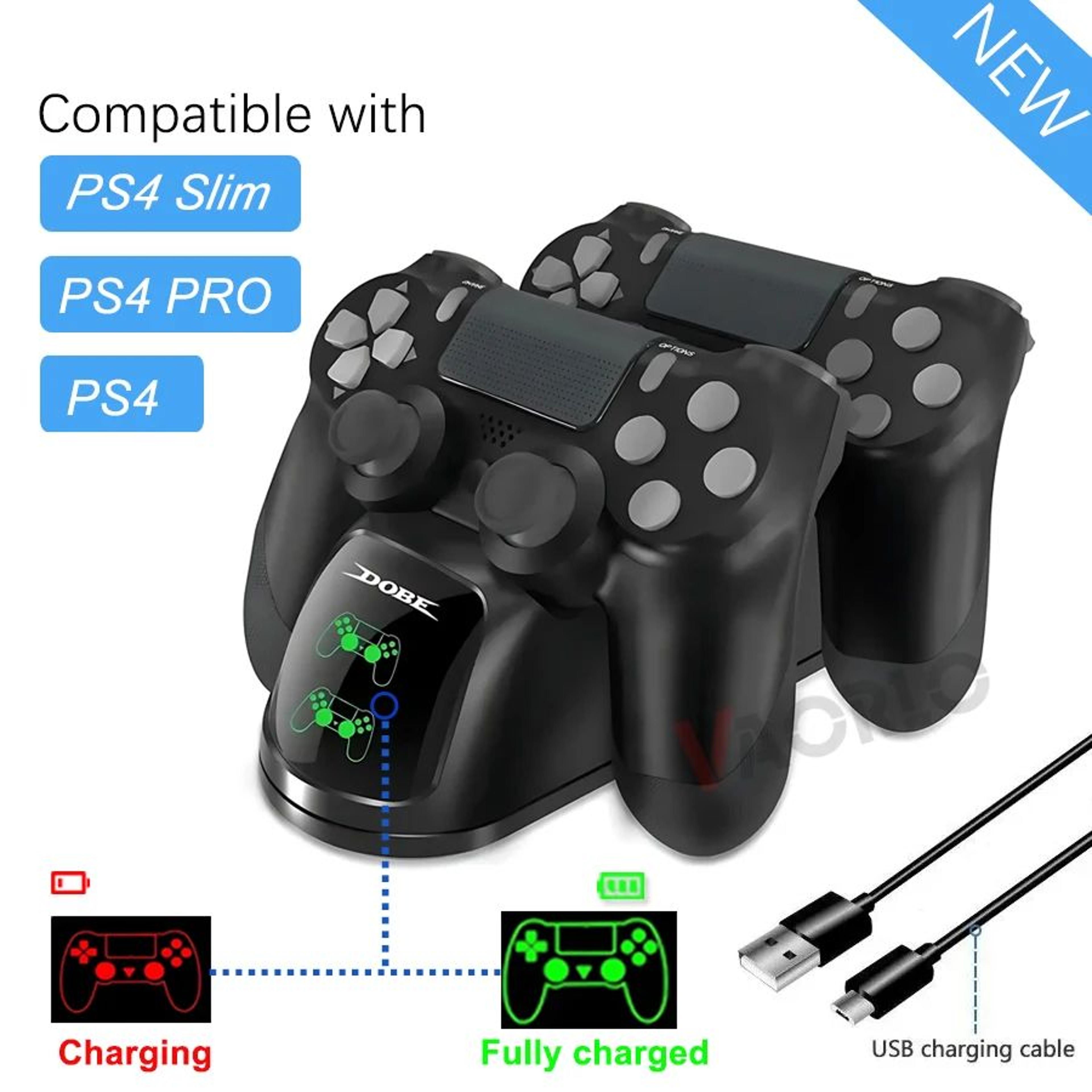 fast charging dock for ps4 game controllers