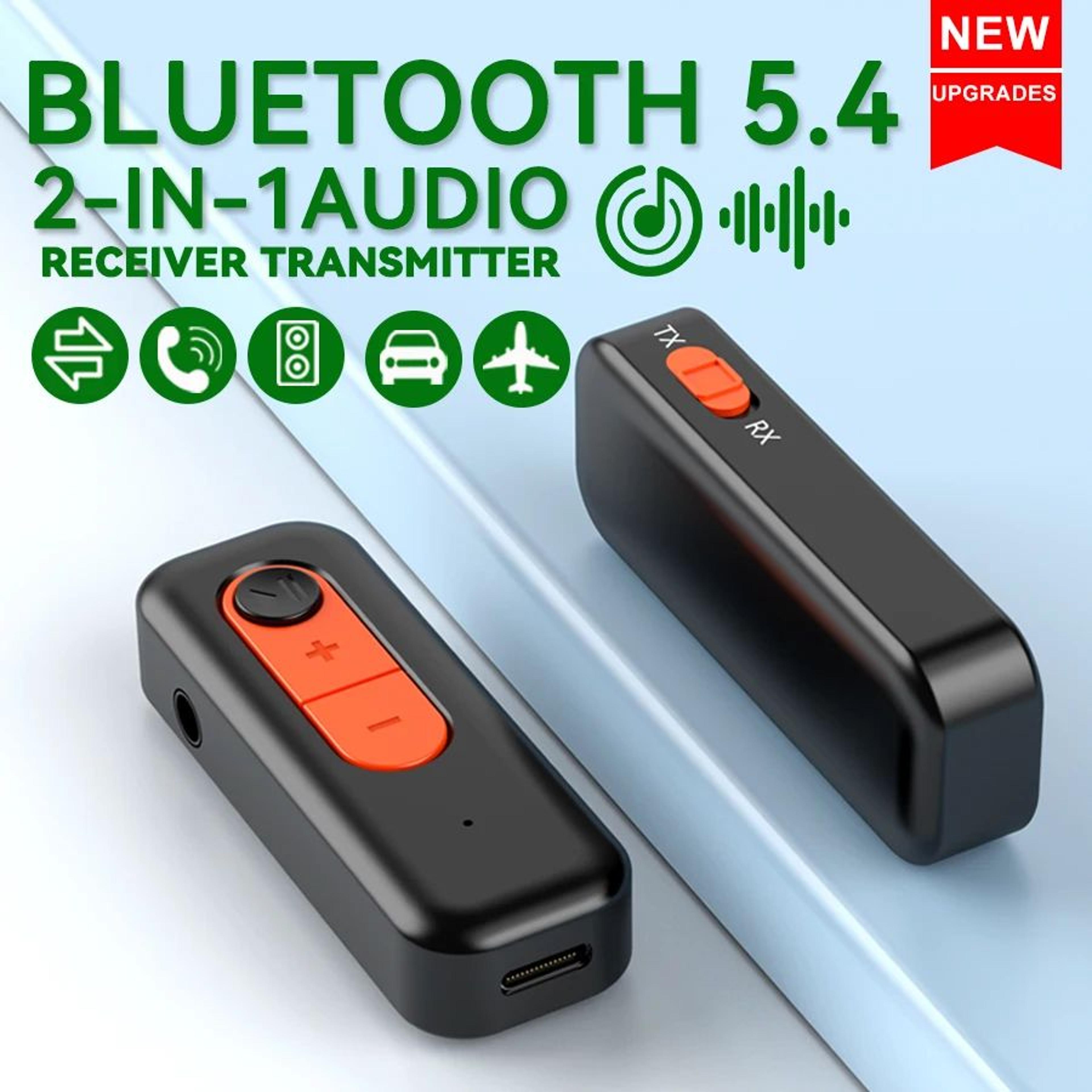 bluetooth 5.4 wireless audio transmitter receiver adapter